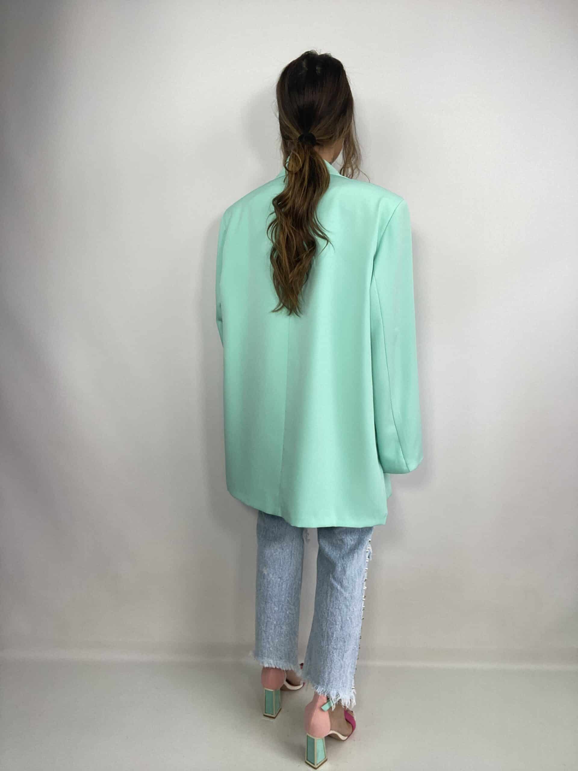 Blazer Super Over - Verde Acqua