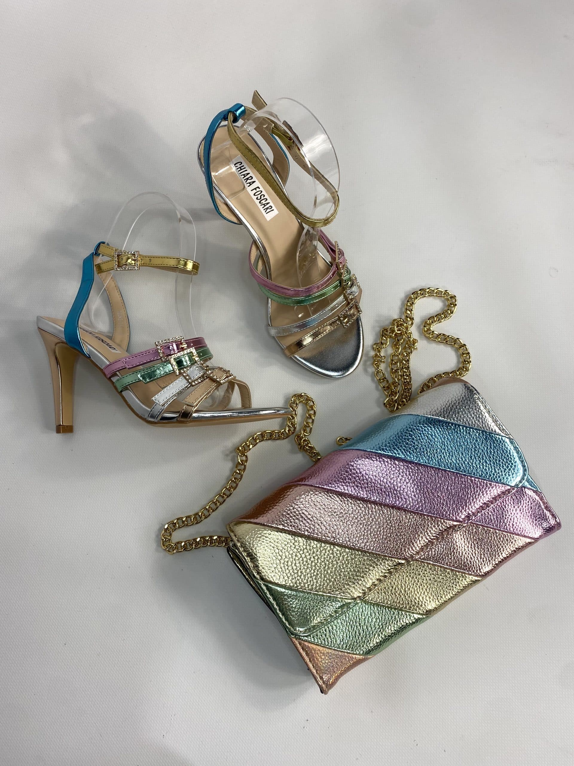 Sandali Tiffany - Multicolor / Argento