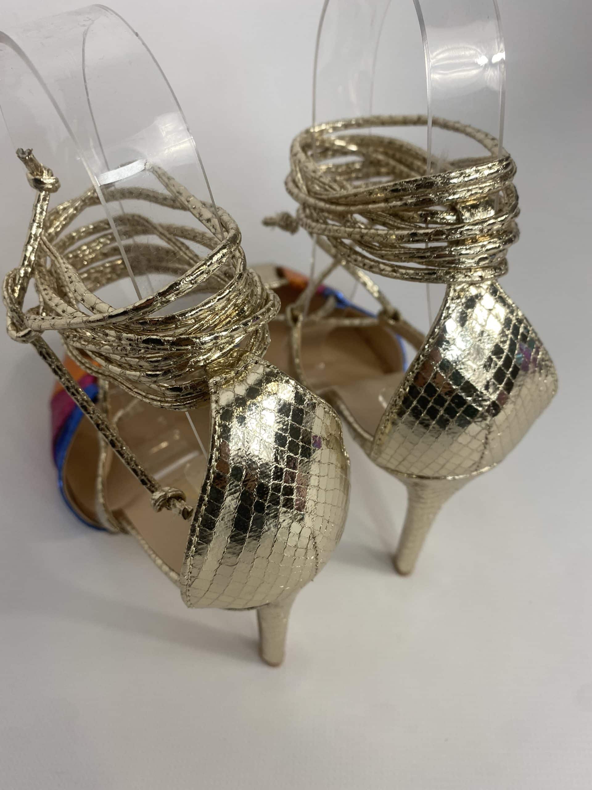 Sandali Miley Alla Schiava  - Multicolor / Oro
