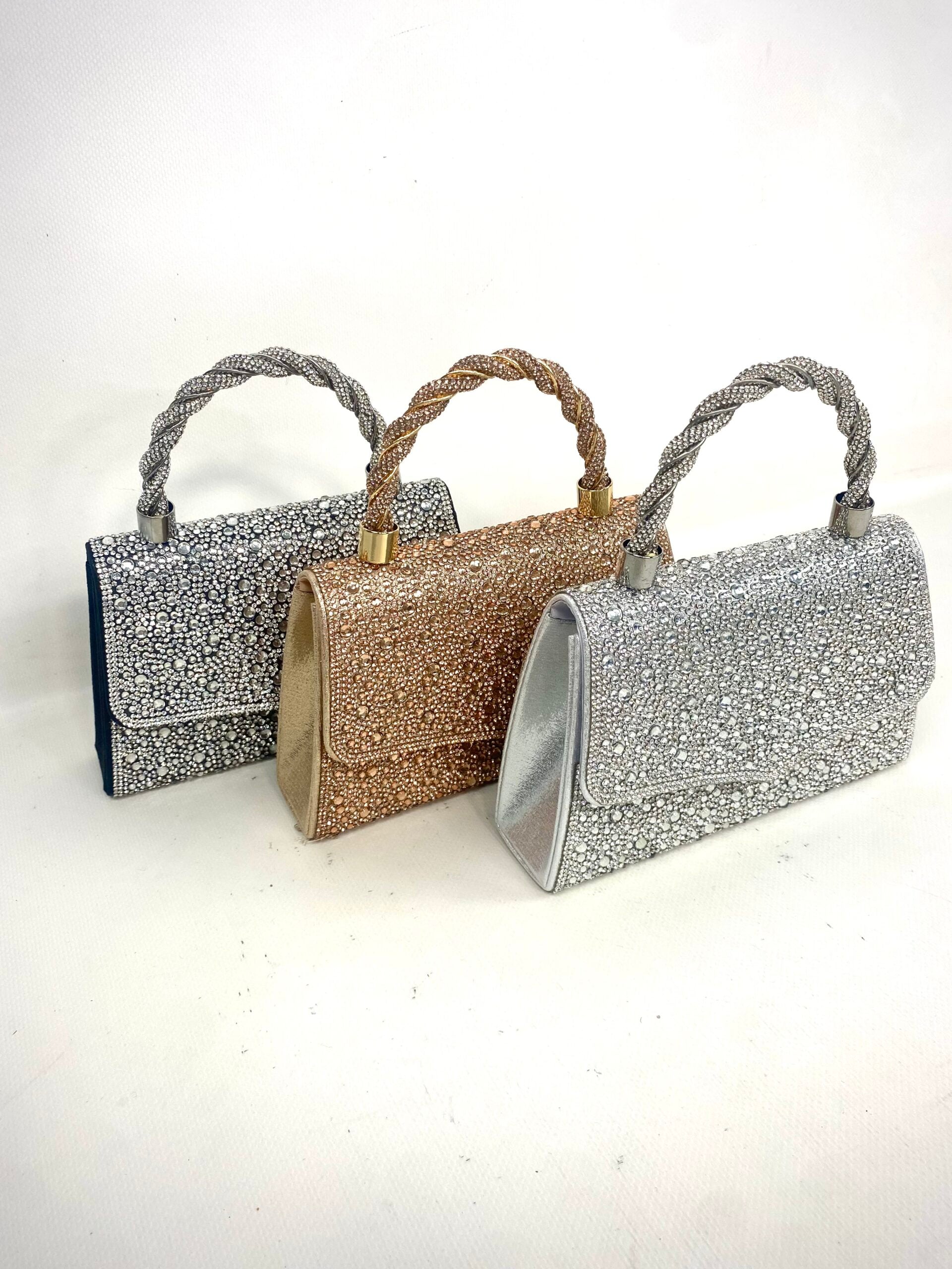 Mini Bag Crystal - Rame Diamond