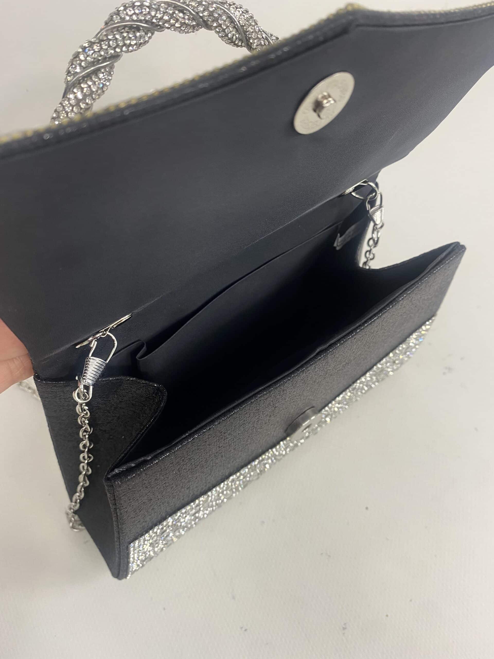 Mini Bag Crystal - Nero Diamond