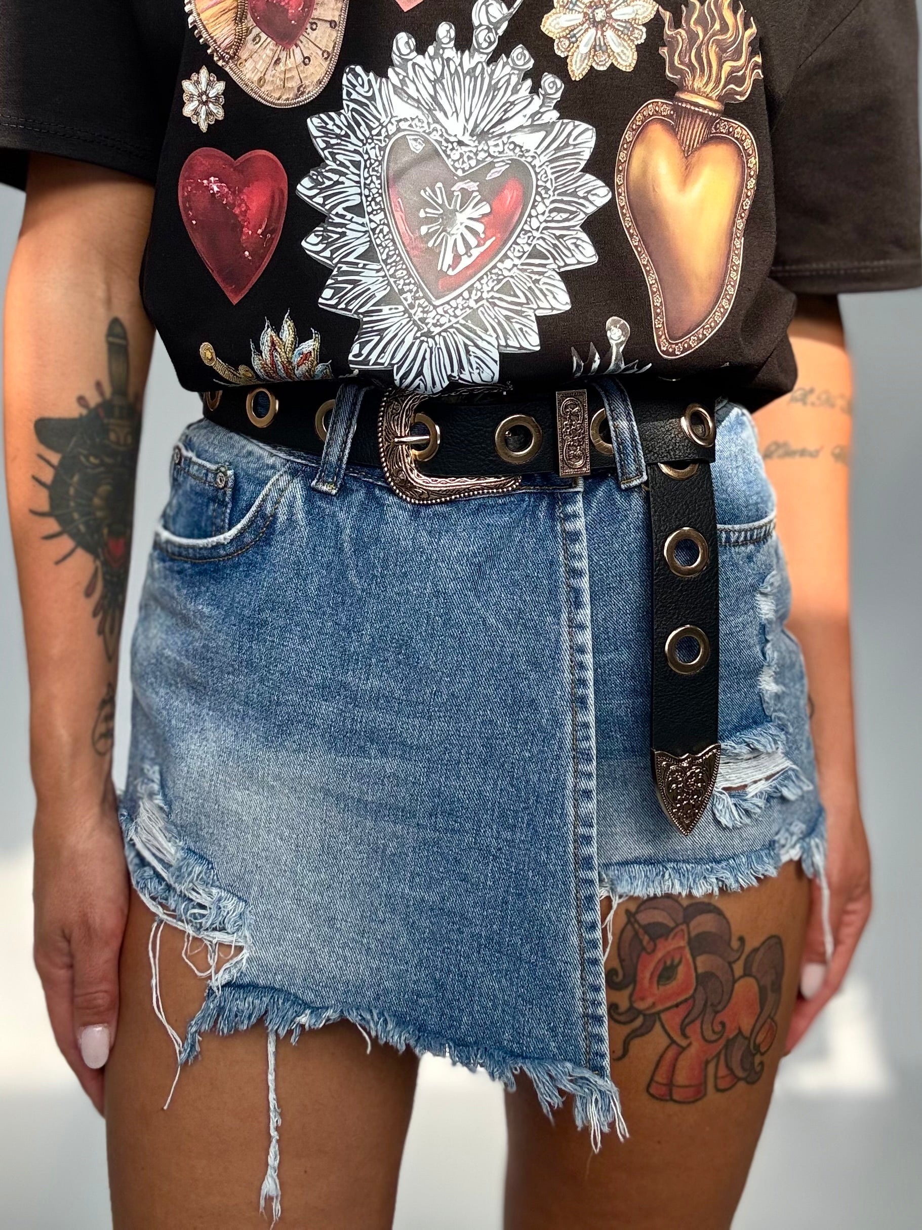 Panta Gonna Denim - Jeans