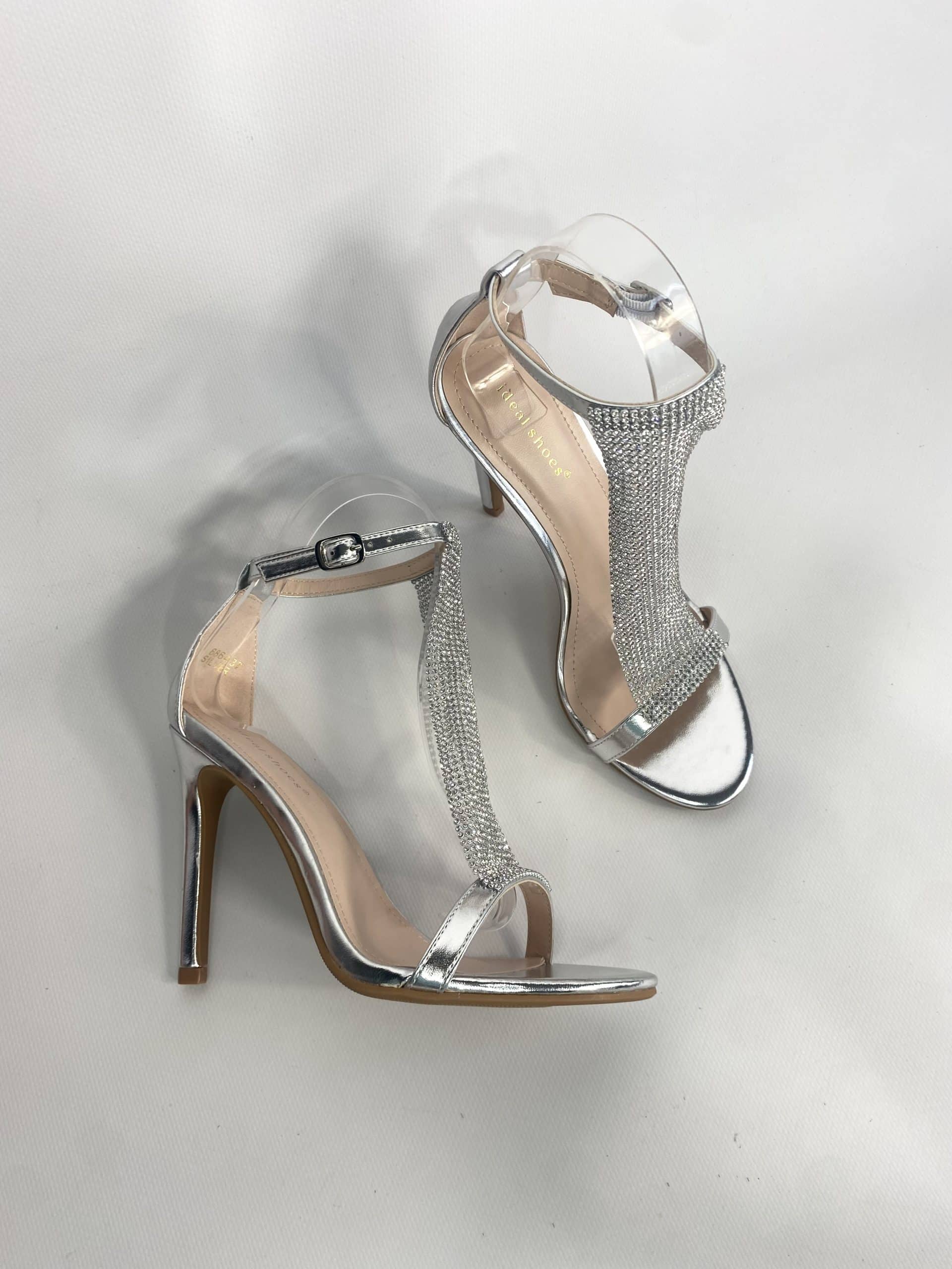 Sandali Shine - Argento.