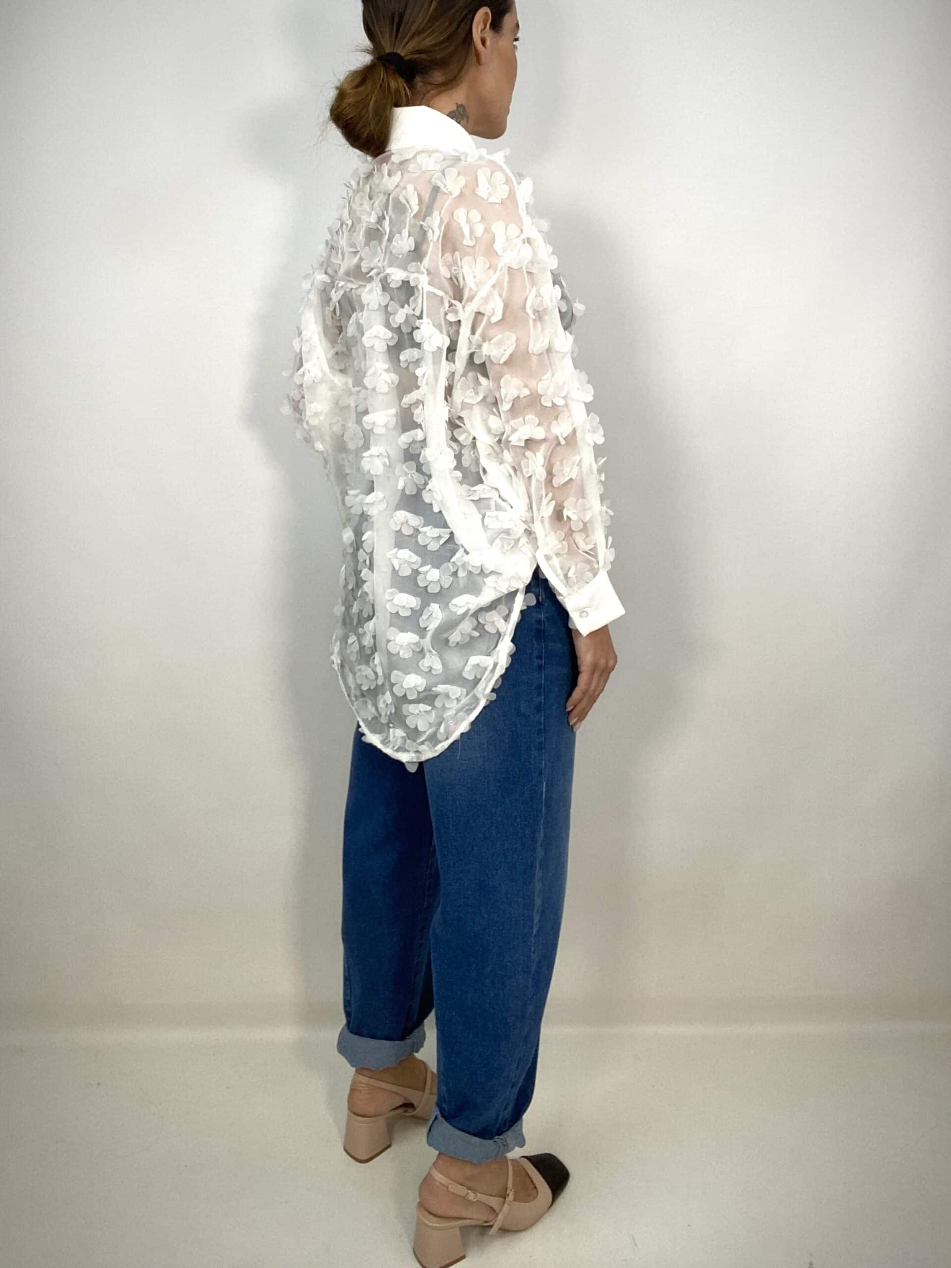 Jeans con Pinces - Denim Scuro