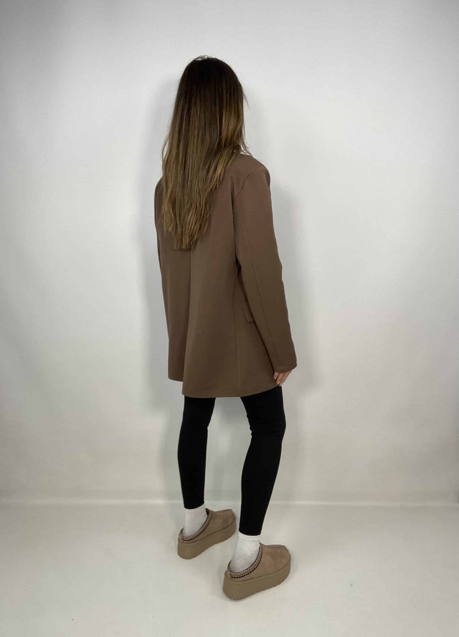 Blazer Doppio Petto - Marrone