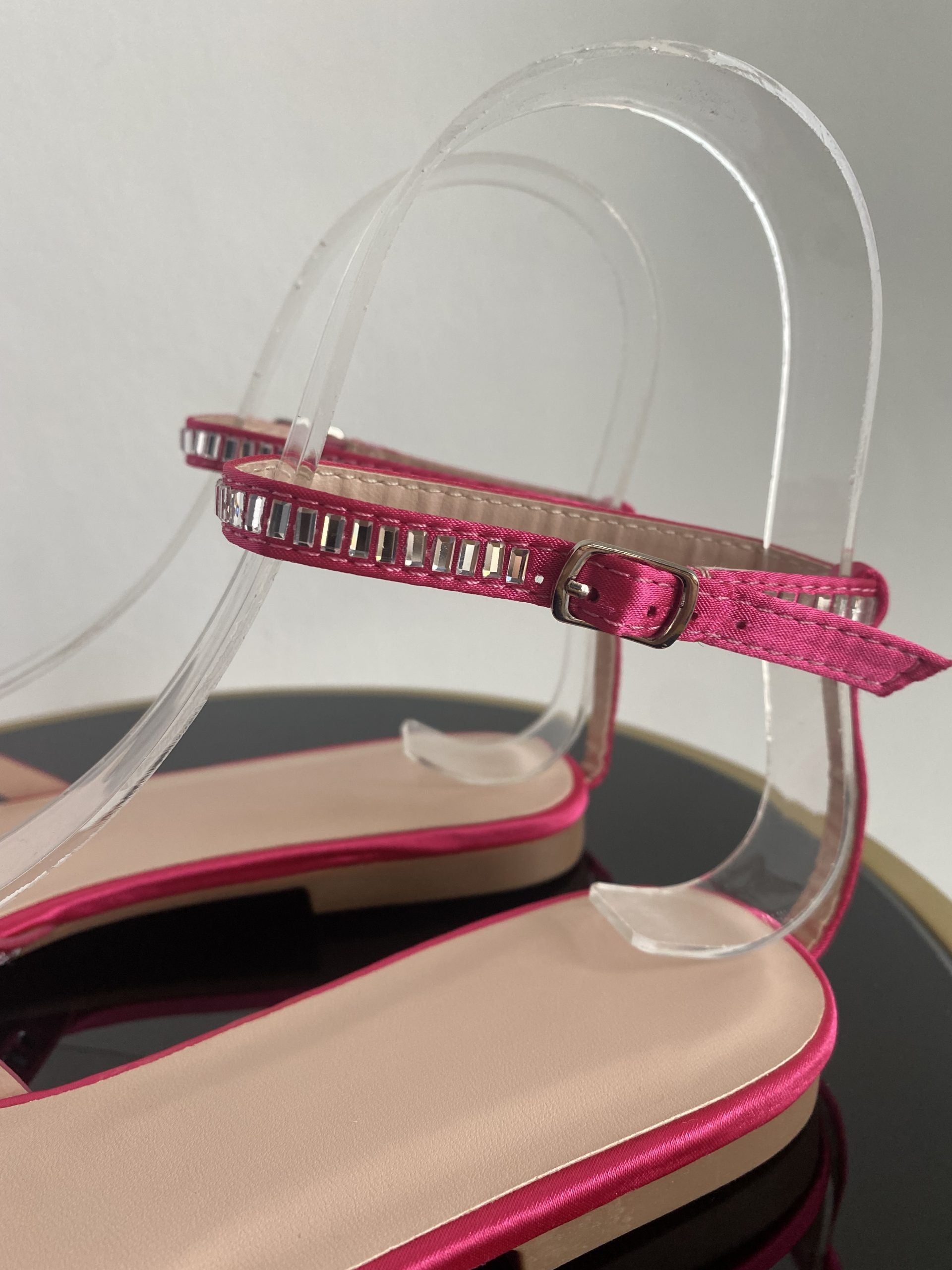 Sandali Tango Lover Shine Flat - Fucsia