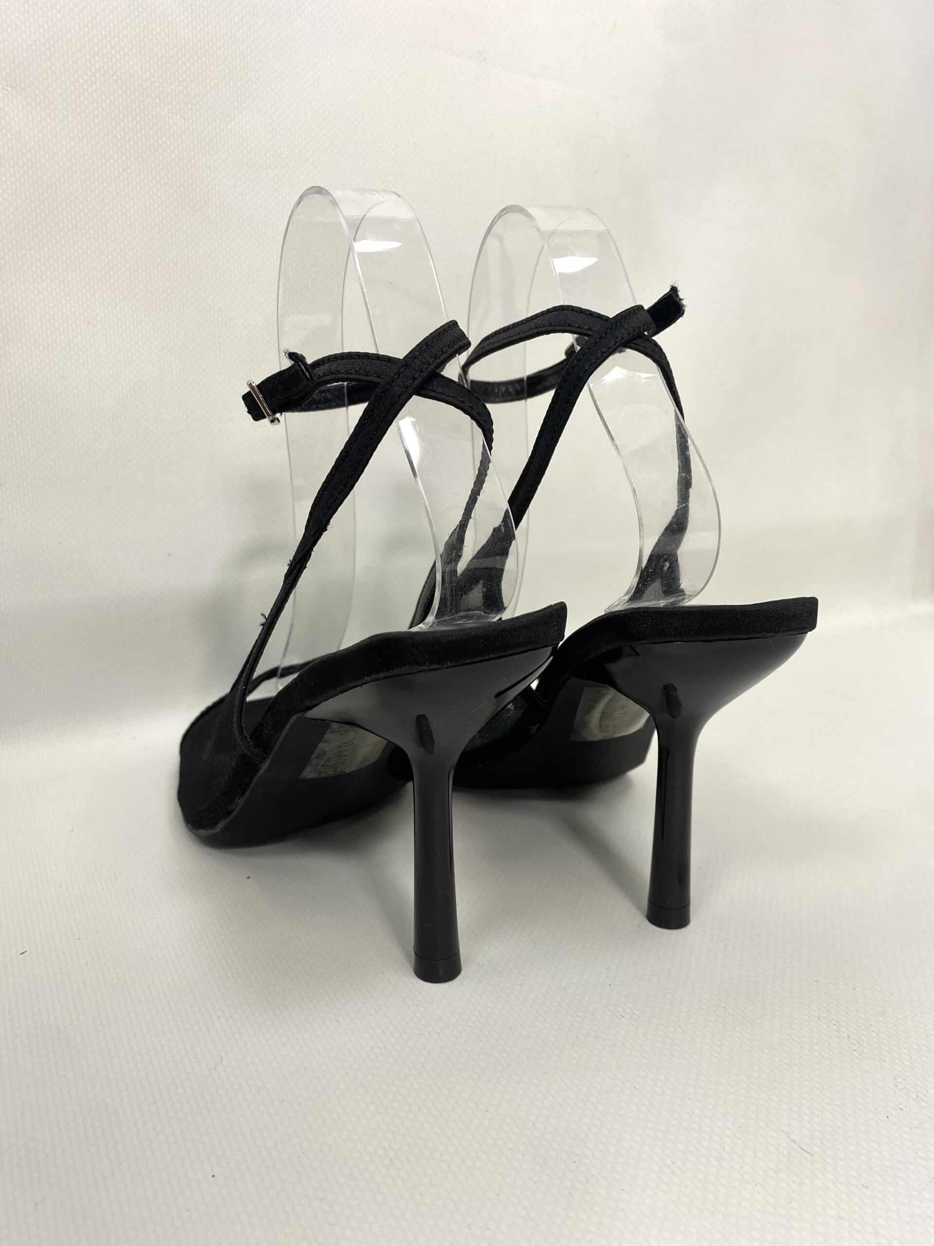 Sandali Seductive in Mesh - Nero