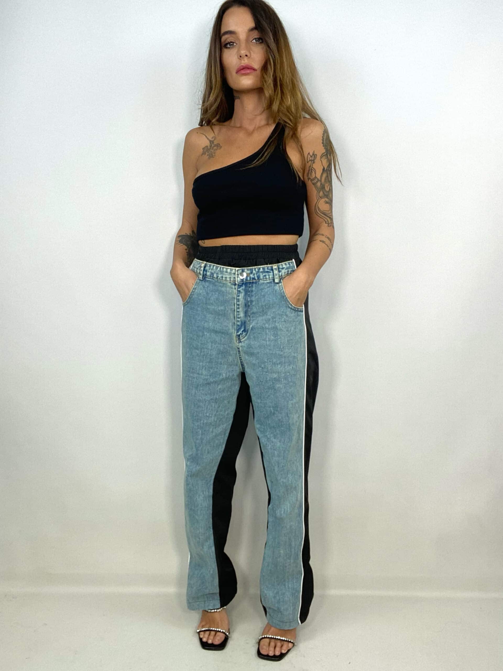 Jeans Mel B - Double Nero