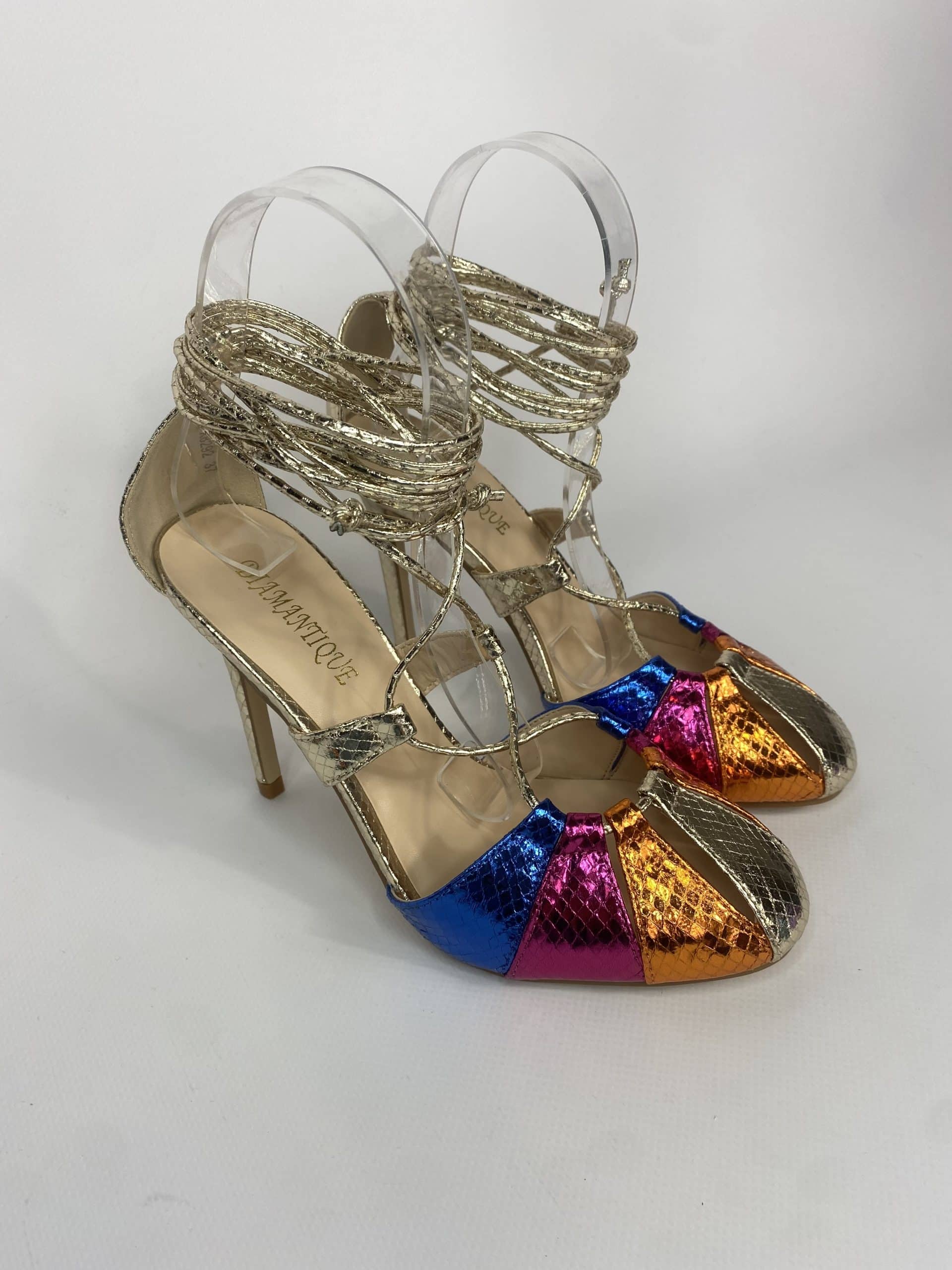 Sandali Miley Alla Schiava  - Multicolor / Oro