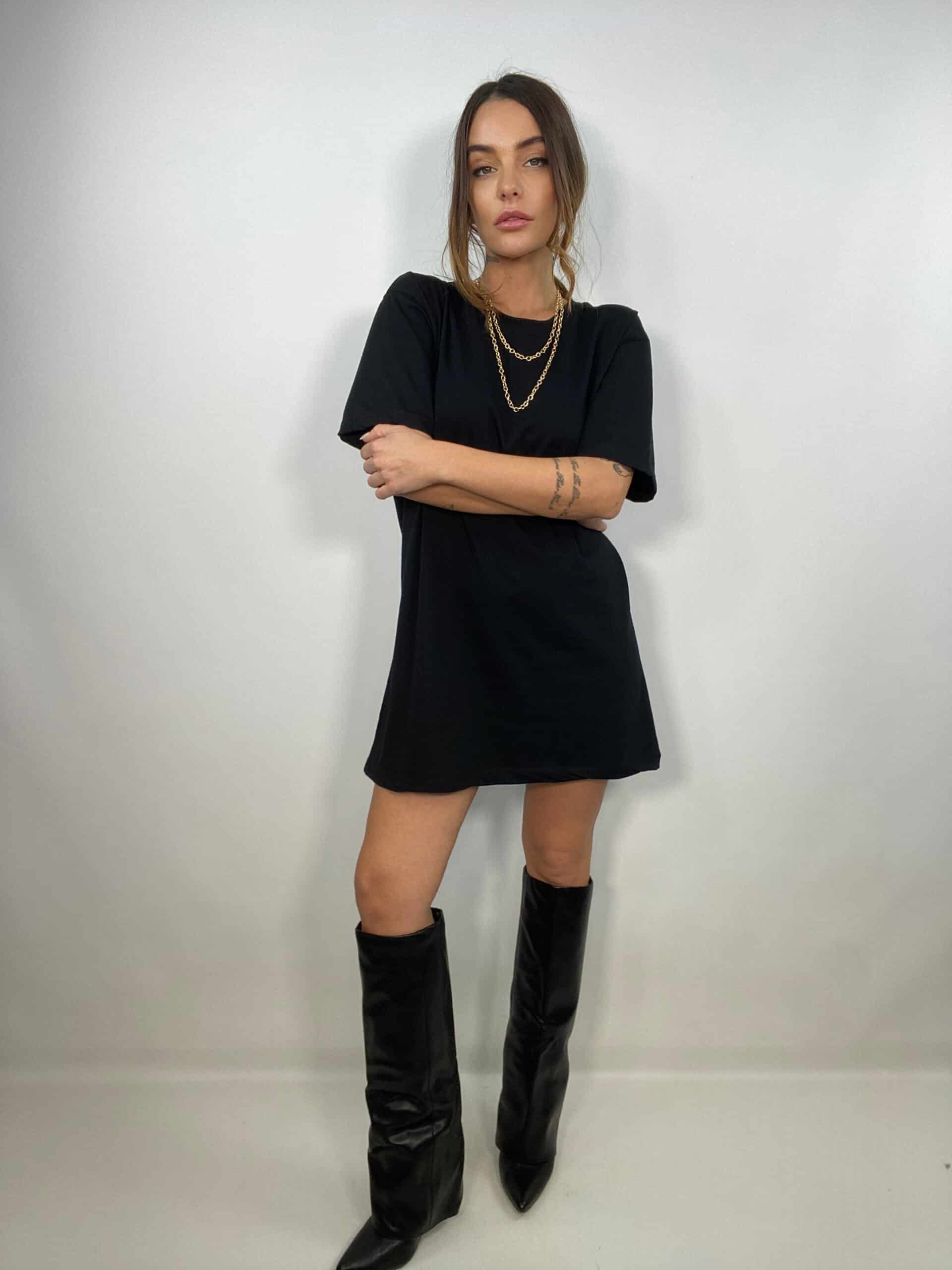 T-shirt Oversize - Nero
