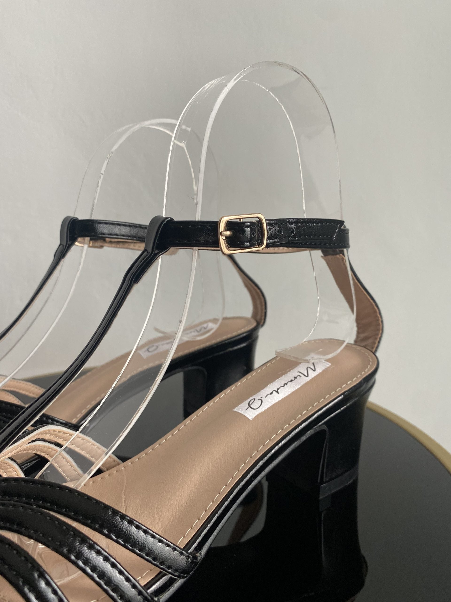 Sandali Tango Lover Low heels - Nero
