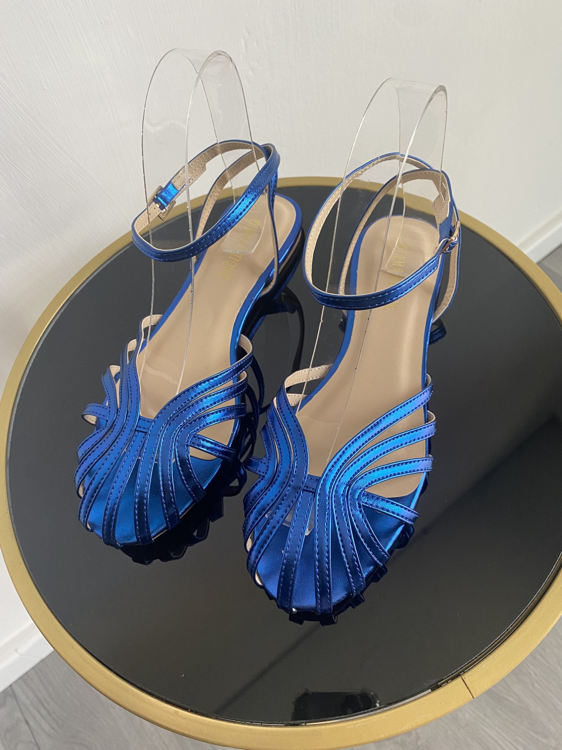Sandali Tango Lover Flat Edition - Blu