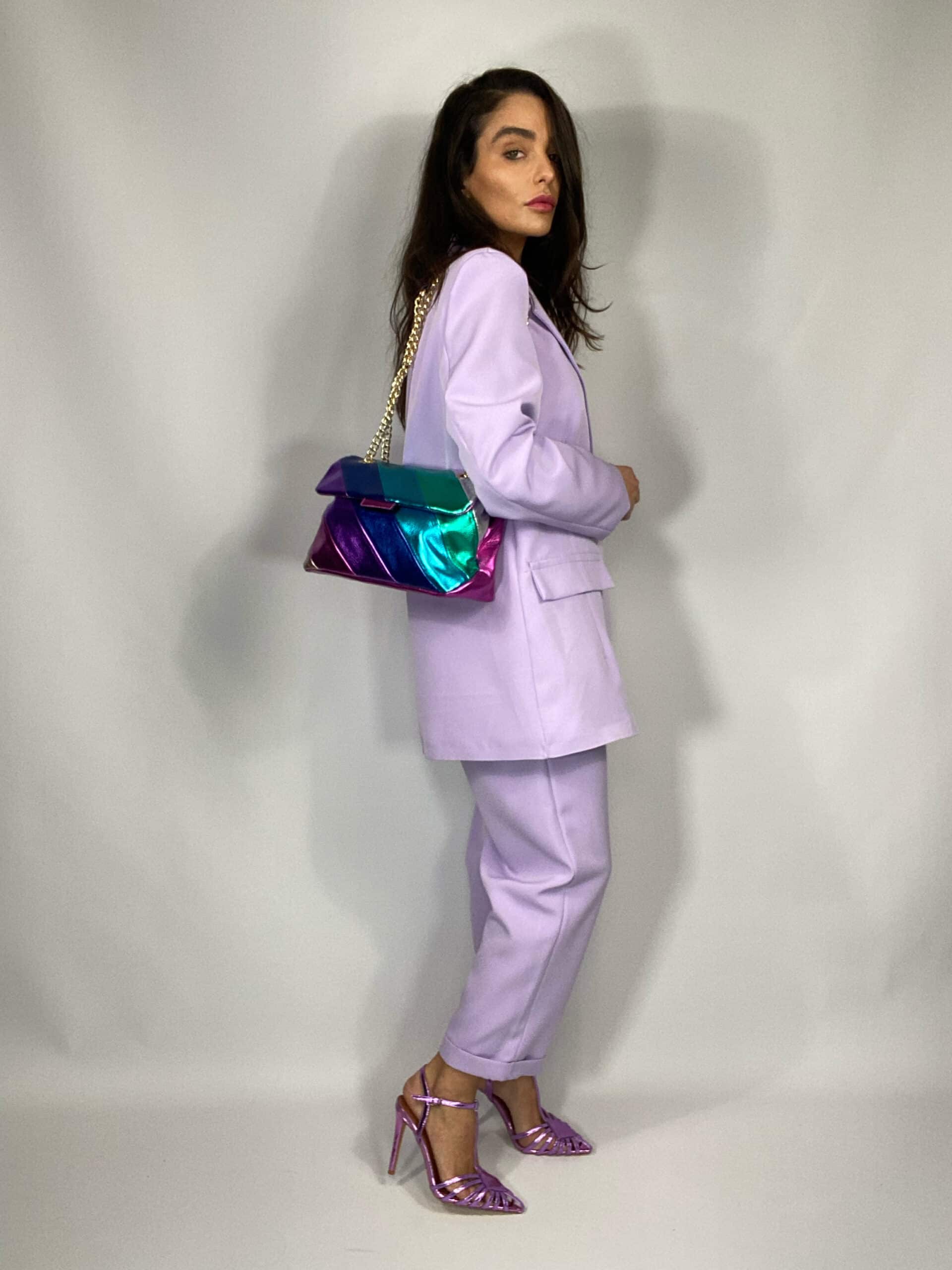 New Borsa Multicolor con Tracolla - Media