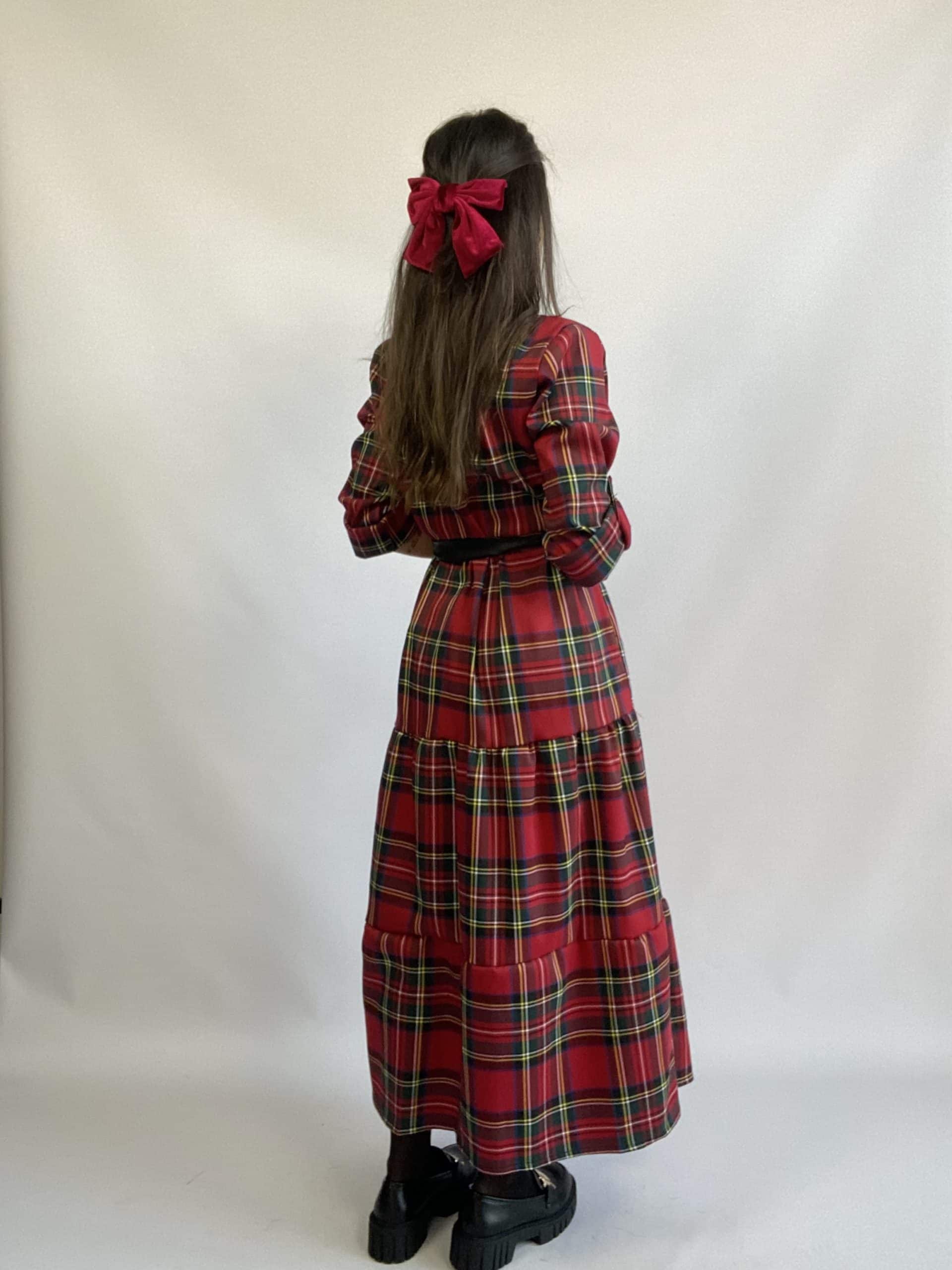 Fermaglio Fiocco in Velluto - Grigio