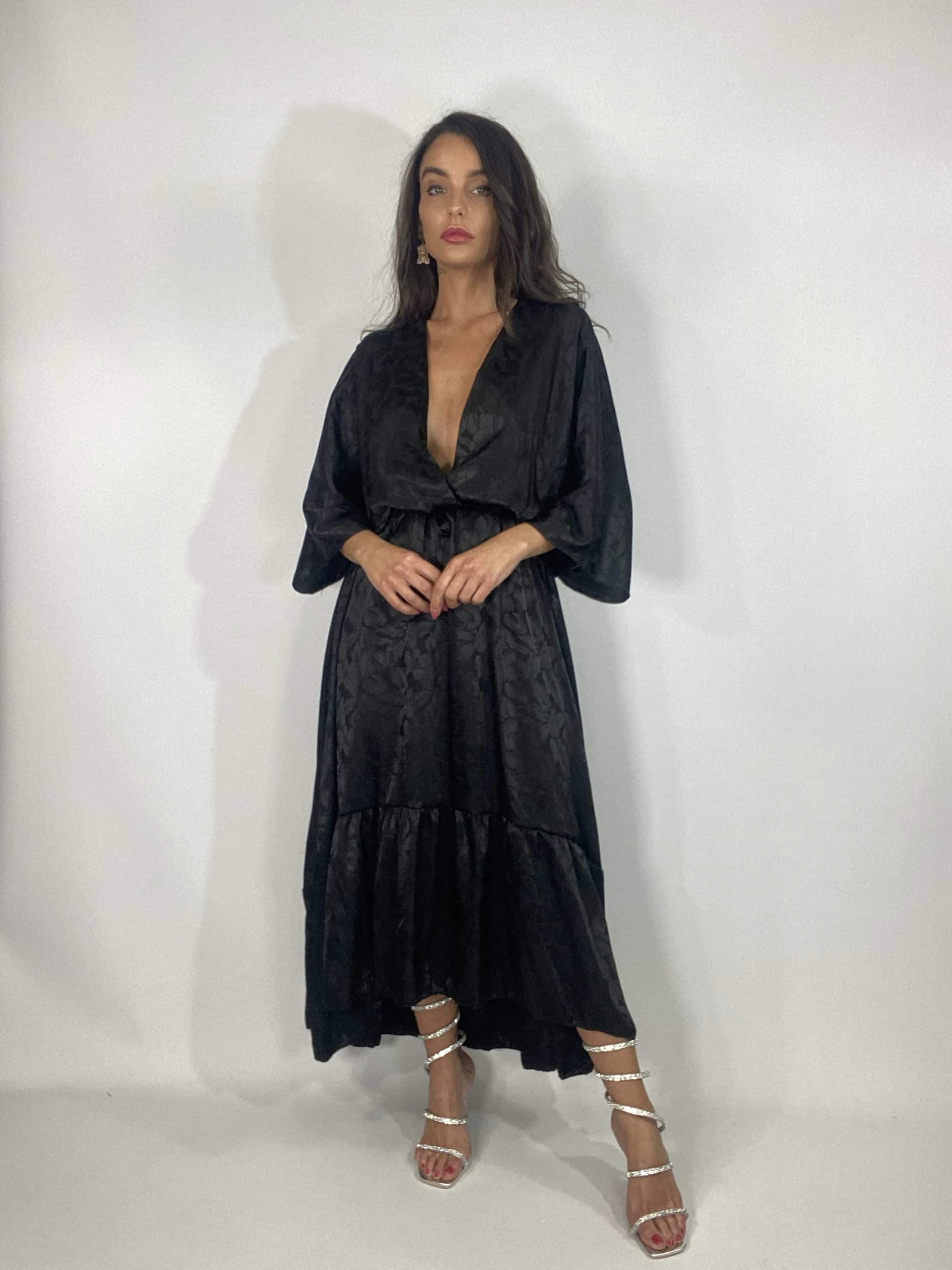 Maxi Dress 80s - Azzurro