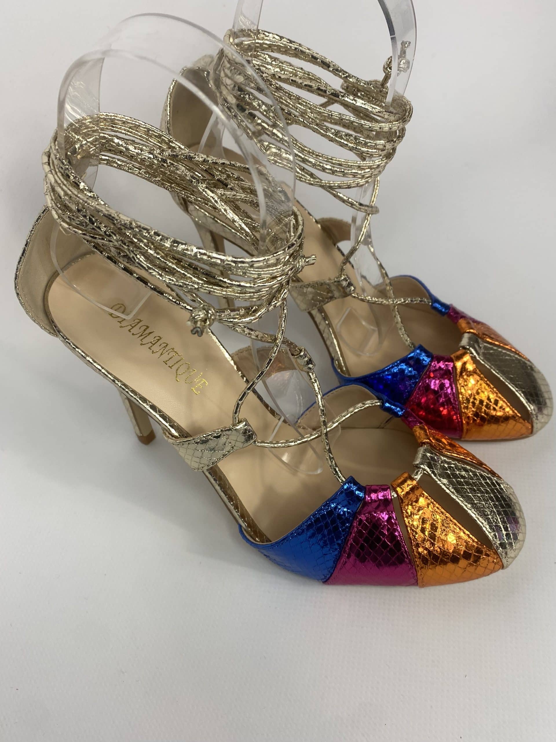 Sandali Miley Alla Schiava  - Multicolor / Oro
