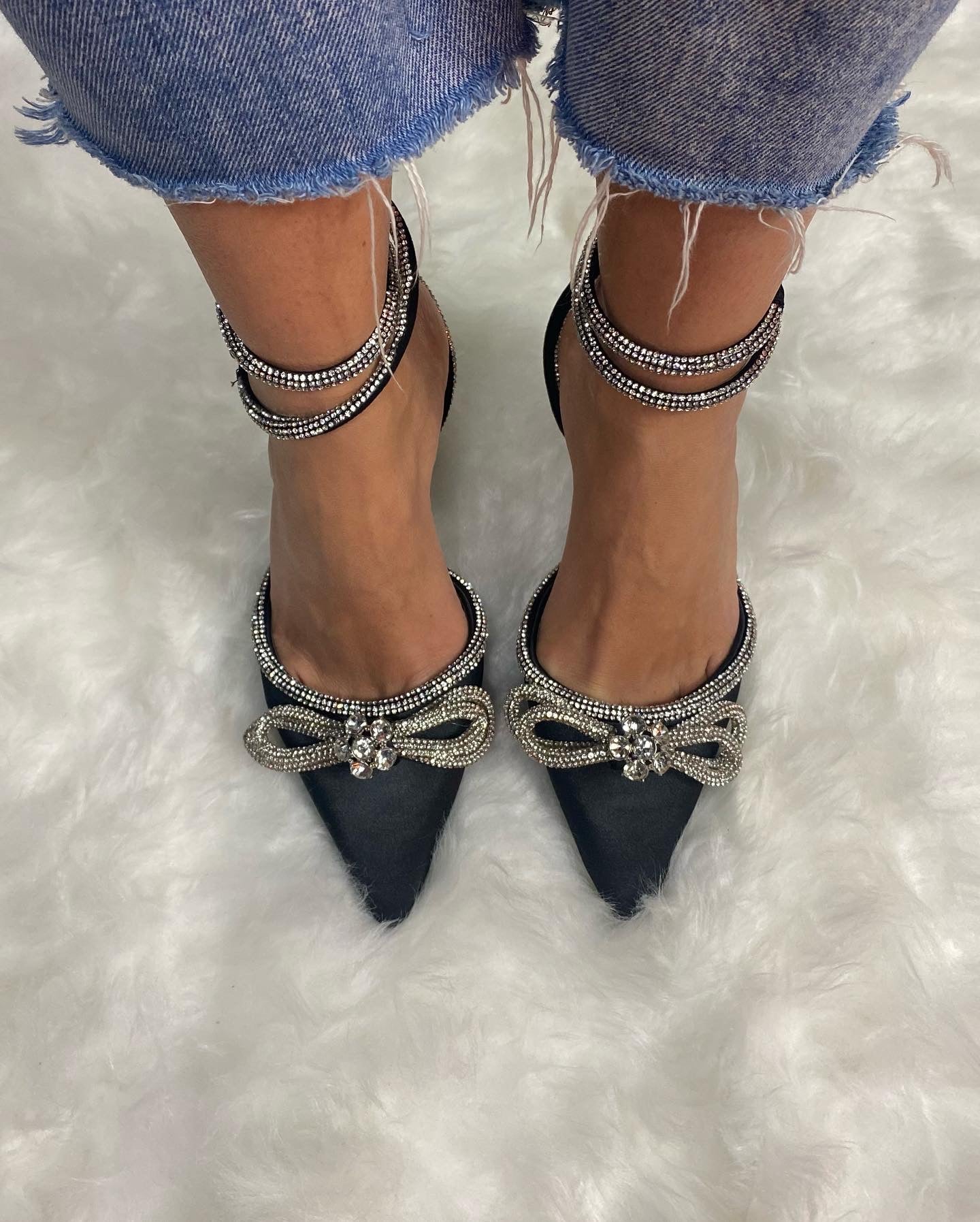 Decollete Diamond 8 - Satin Fucsia