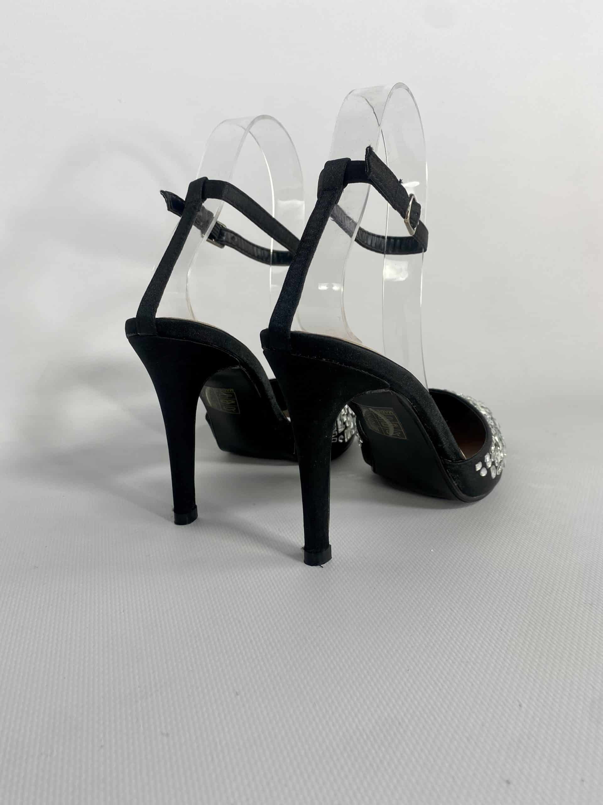 Decollete Diamond Waterfall - Nero
