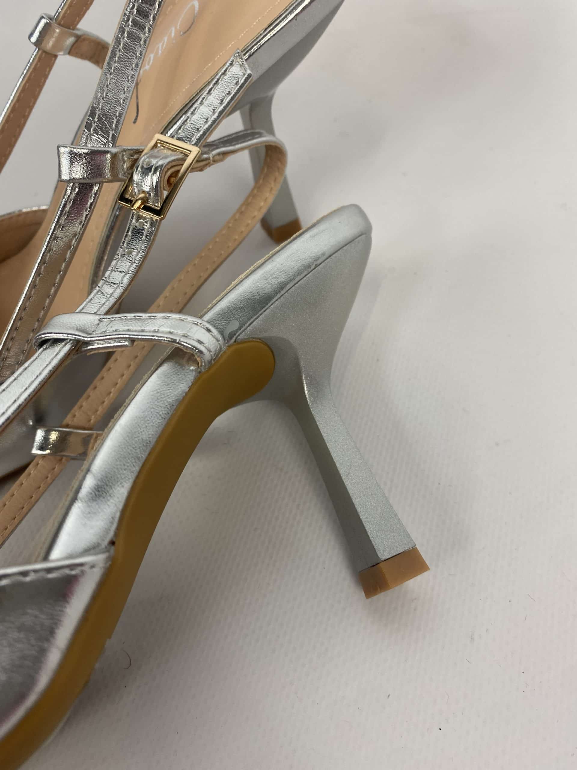 Slingback Morsetto Gioiello - Argento