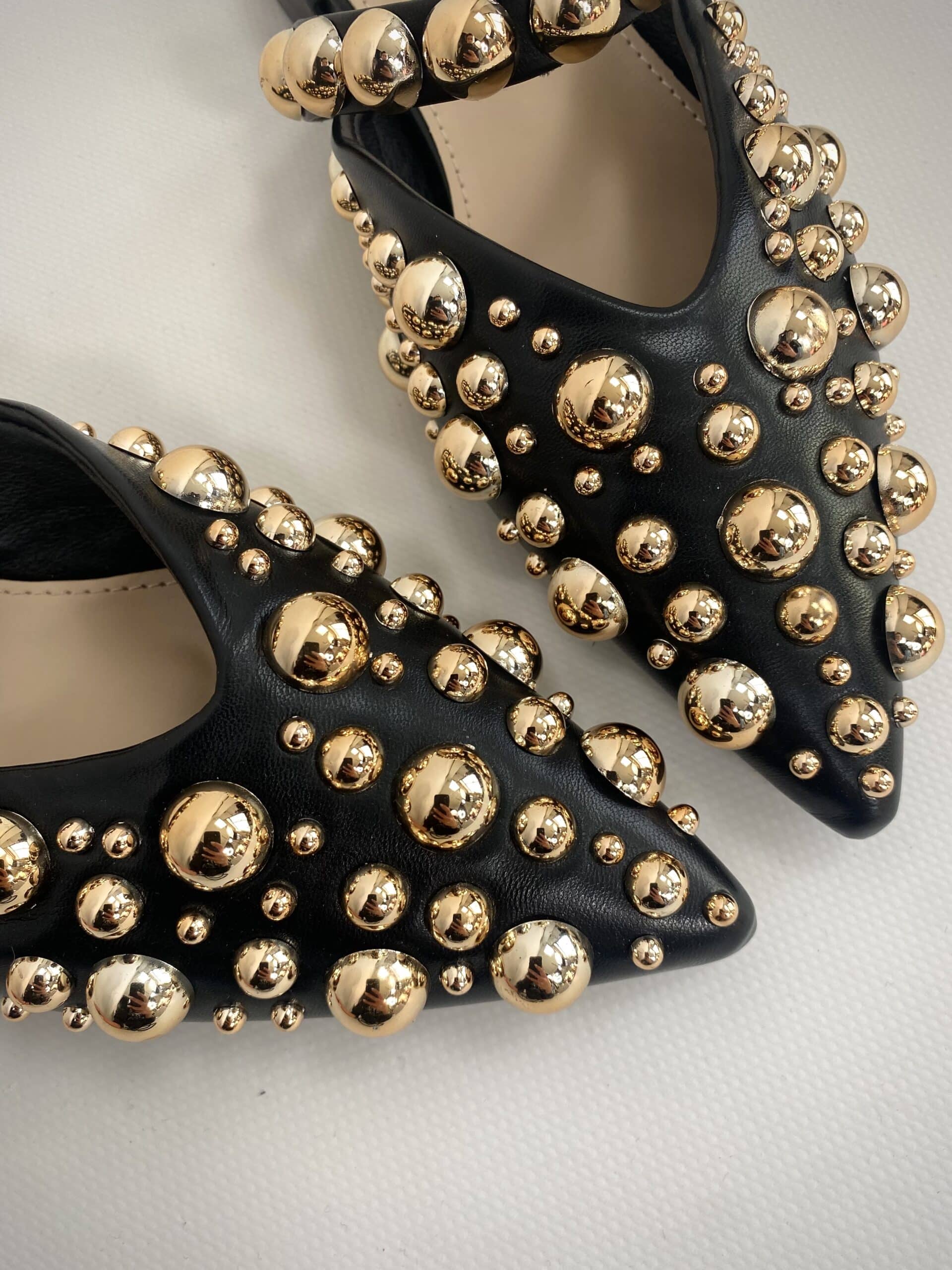 Sabot Con Borchie - Nero.