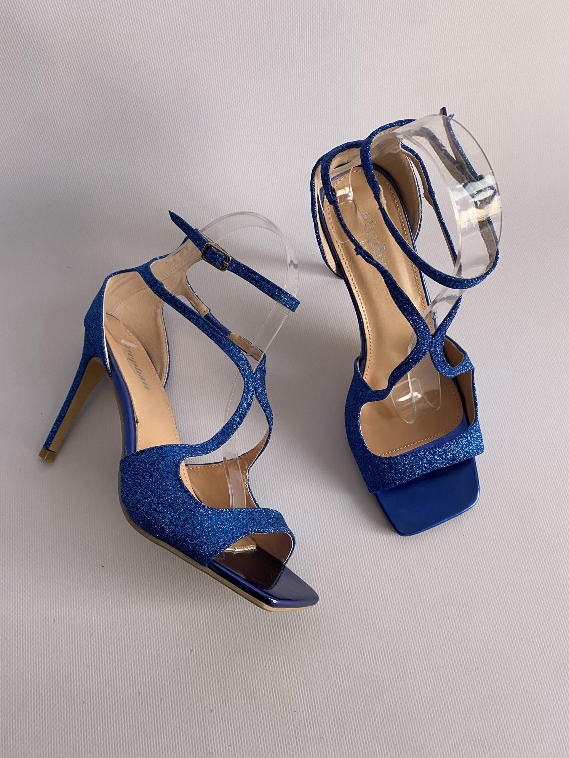 Sandali Sally Glitter  - Blu