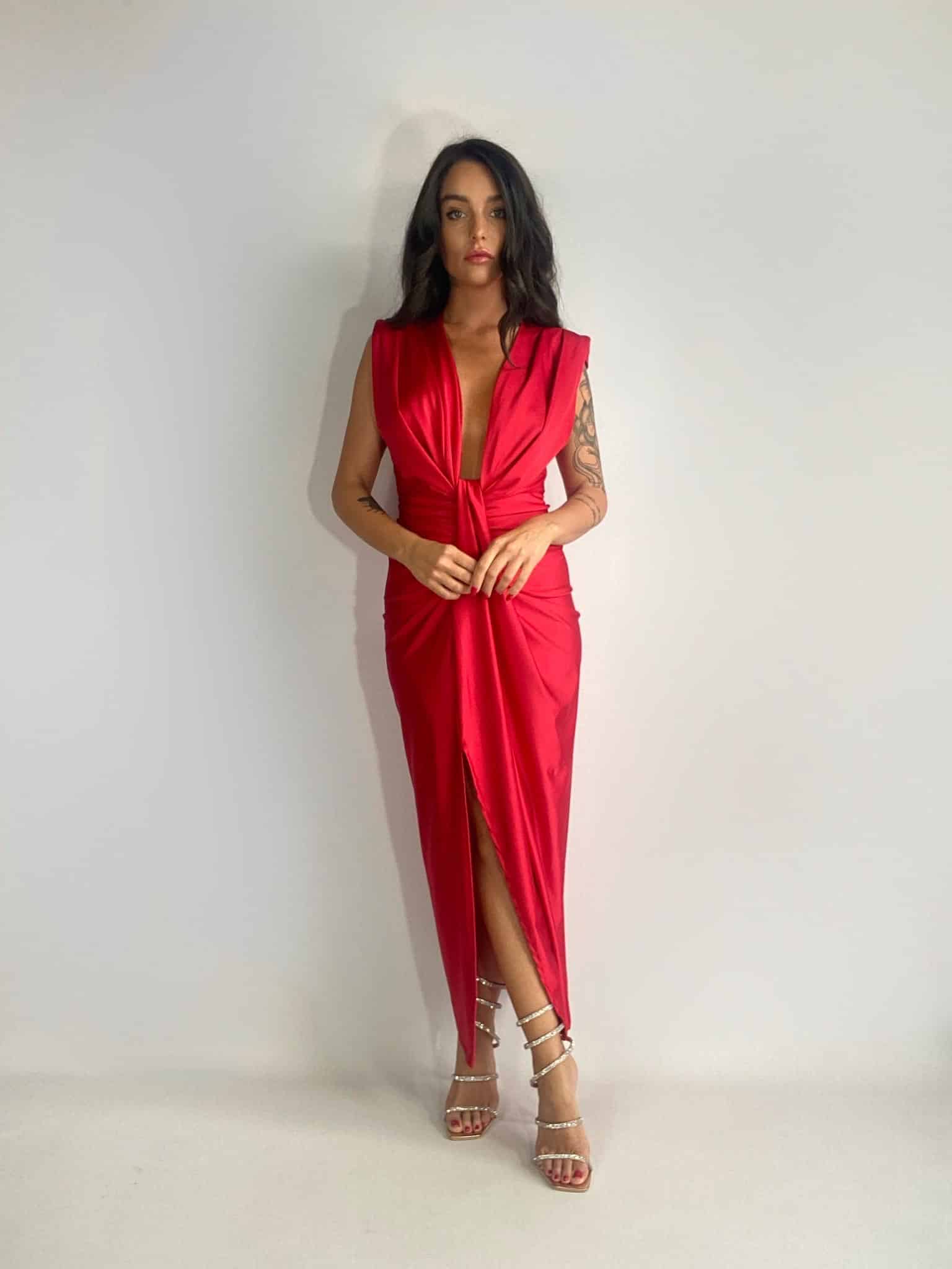 Maxi Dress 80s - Azzurro