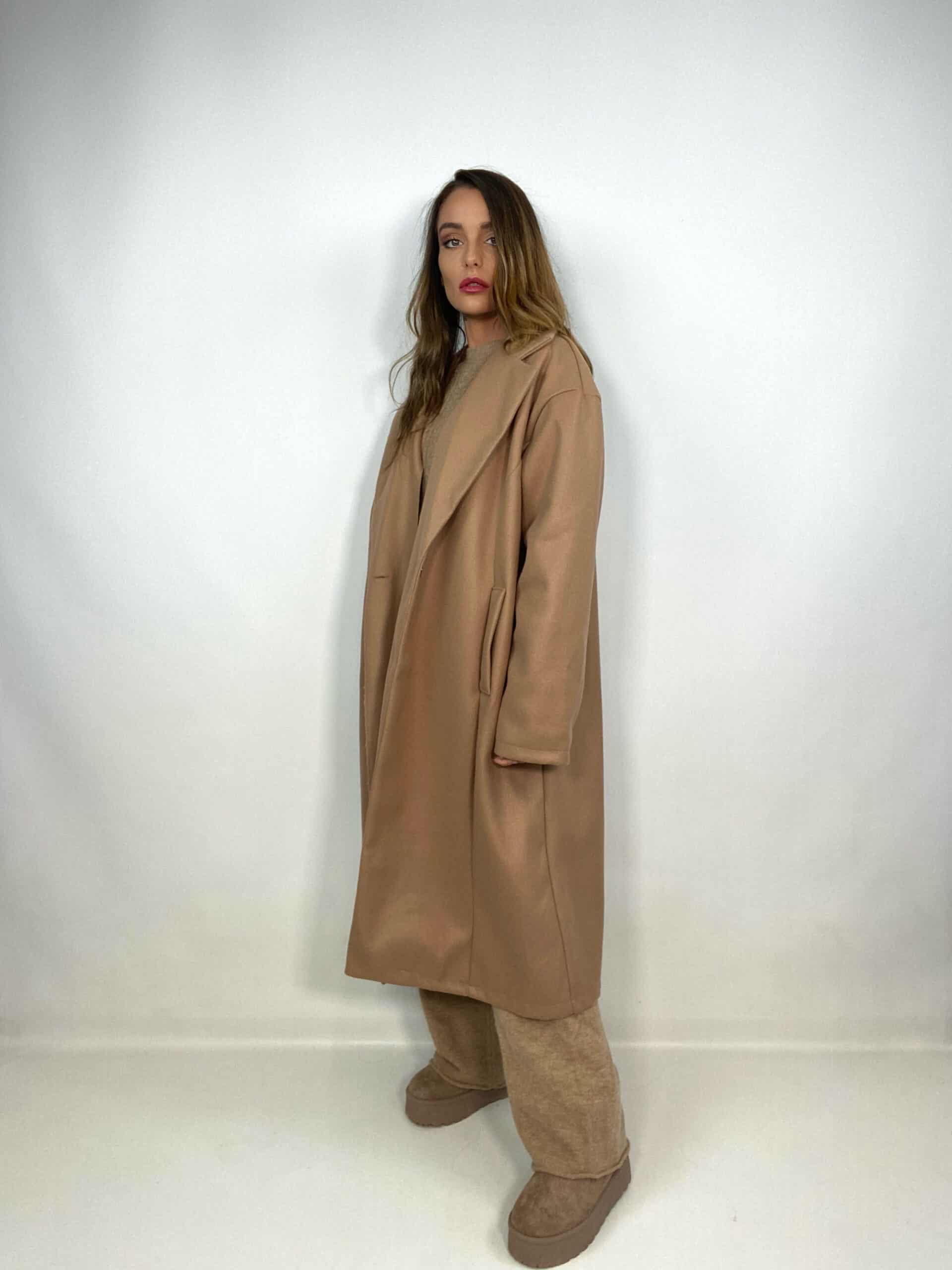 Cappotto Oversize -  Cammello