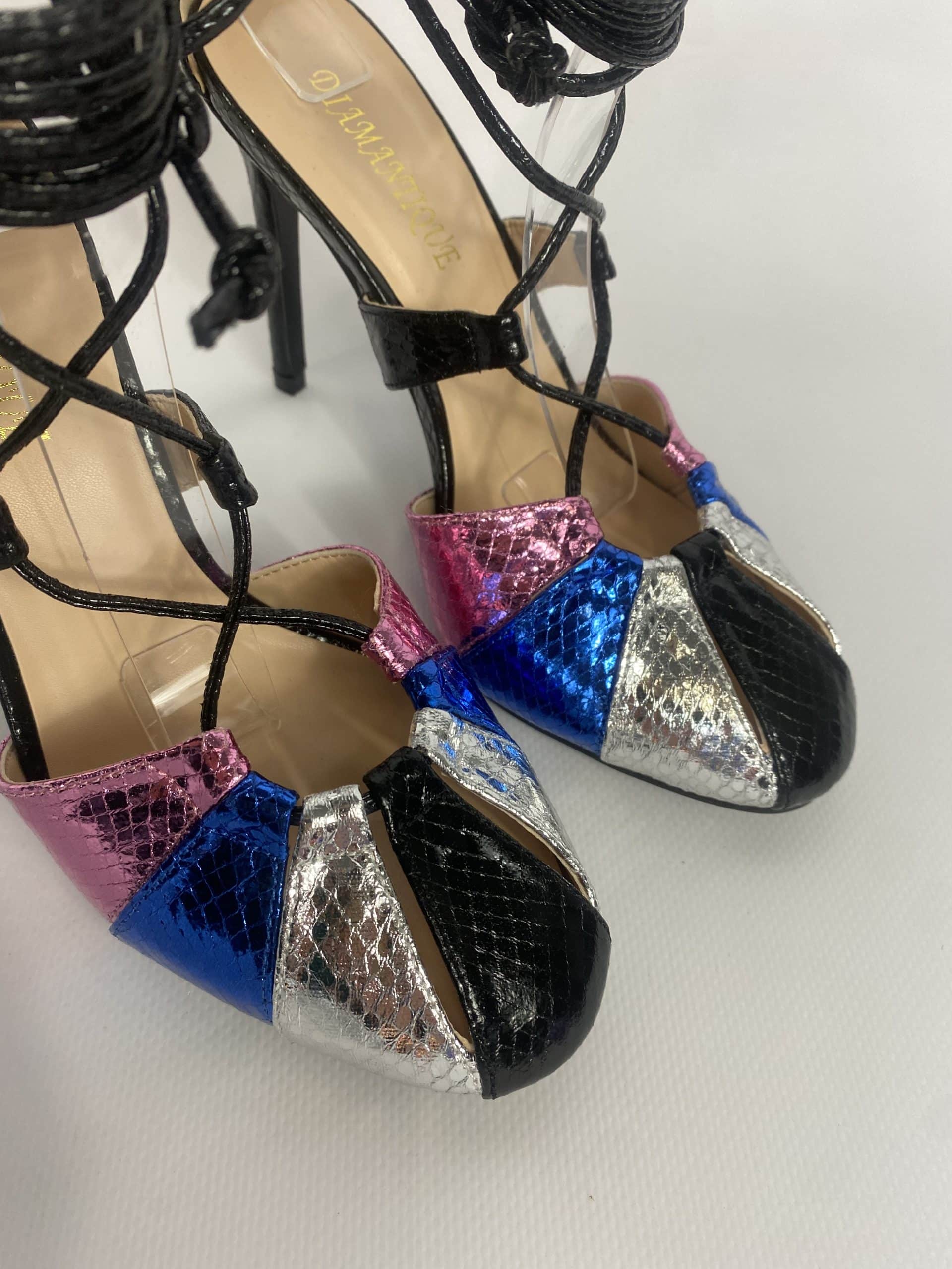 Sandali Miley Alla Schiava  - Multicolor / Nero