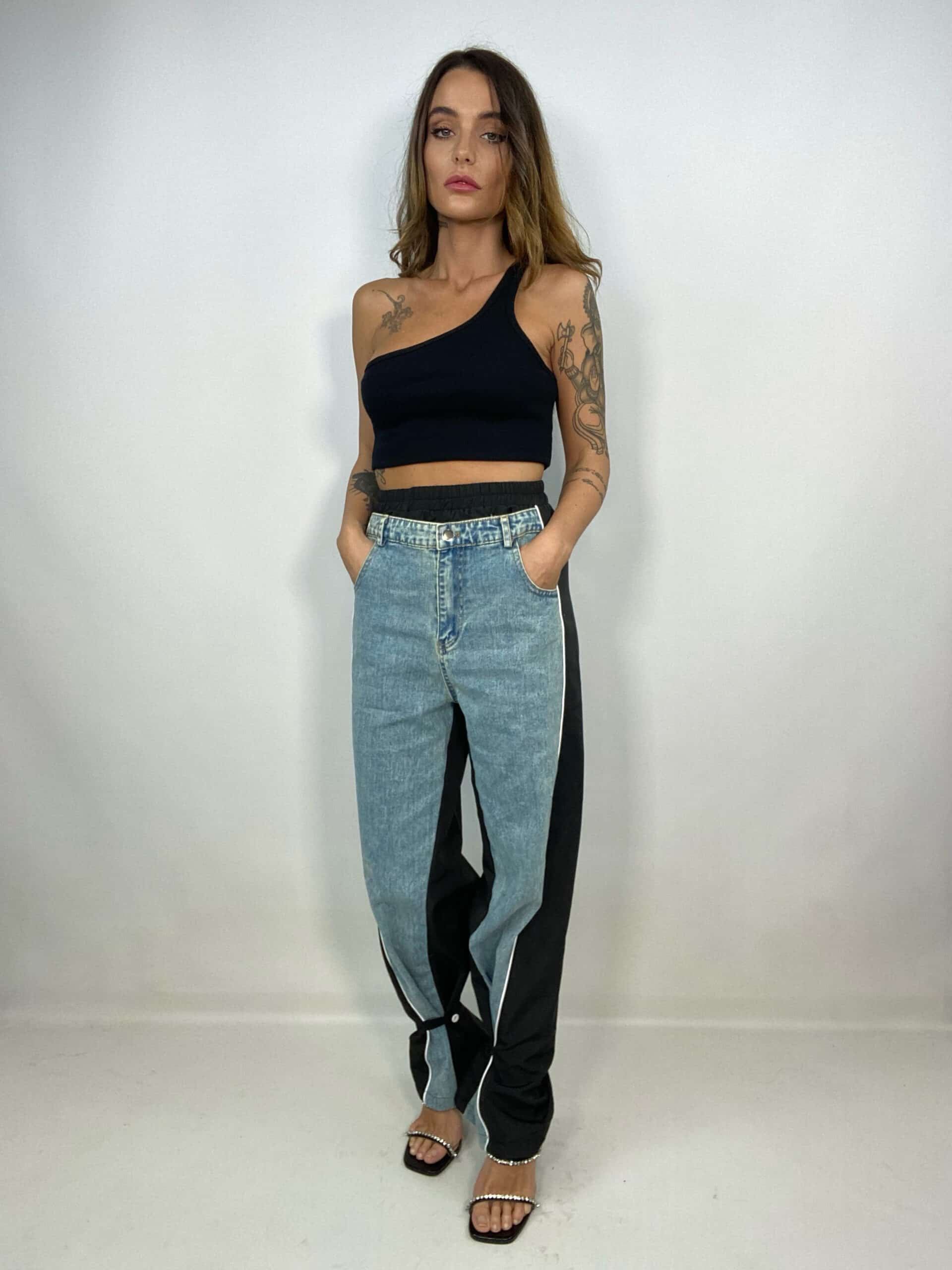 Jeans Mel B - Double Nero