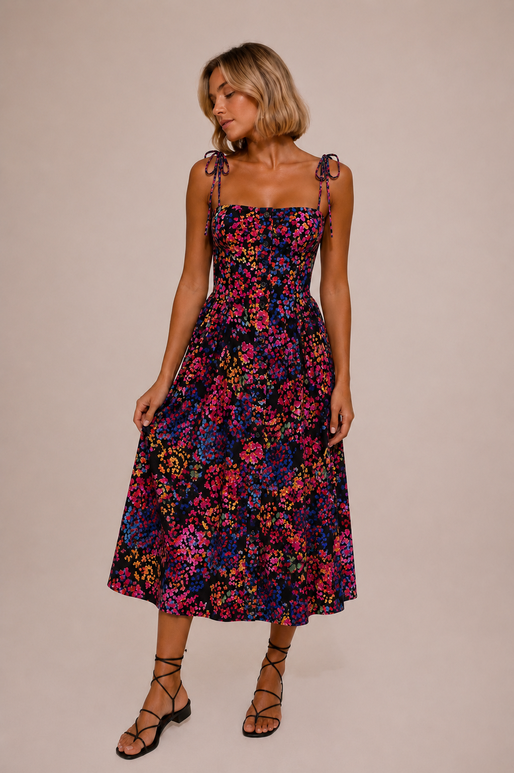Midi Dress Marbella - Floreale
