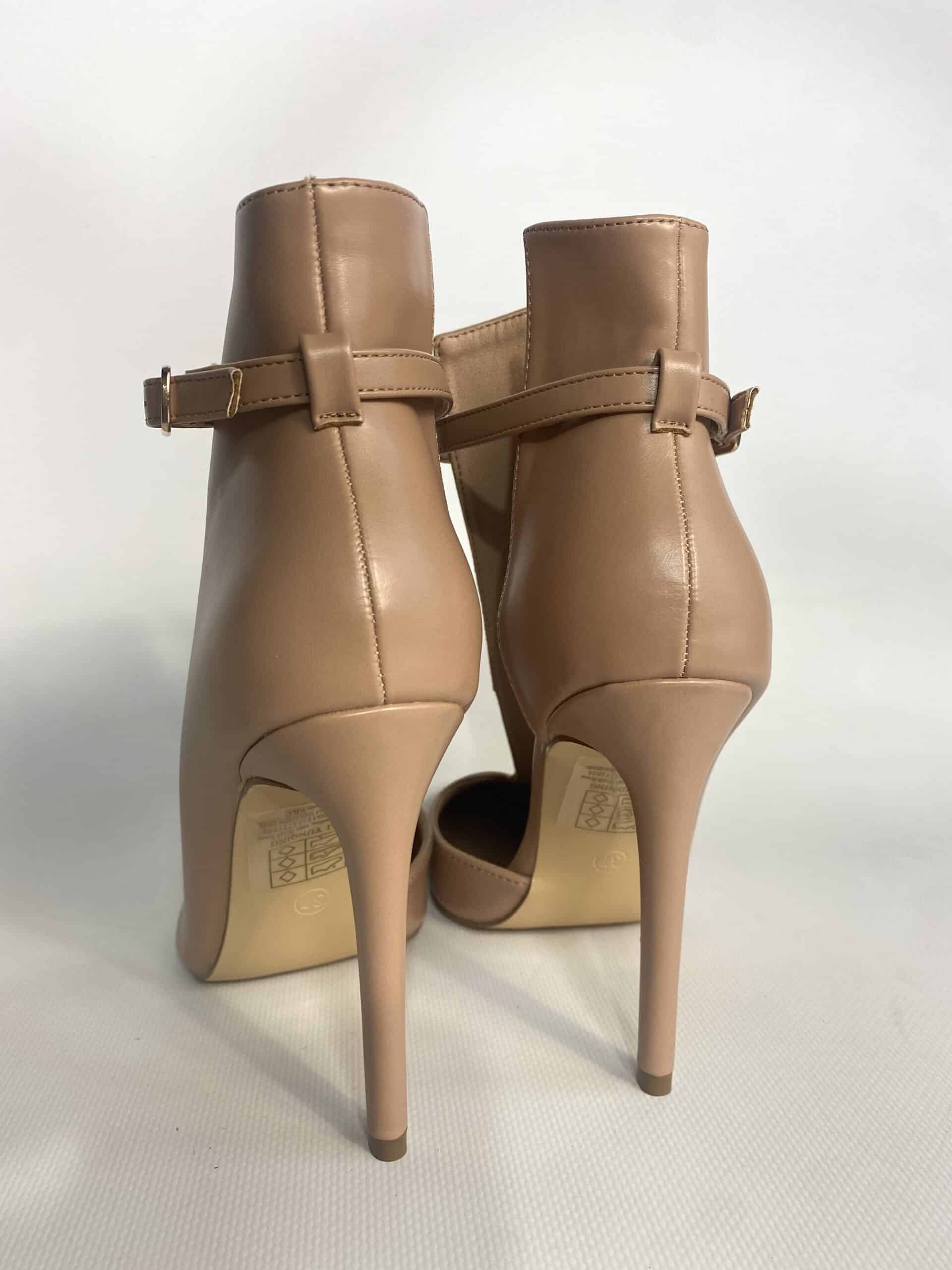 Tronchetto cut out - Simil Pelle Nude