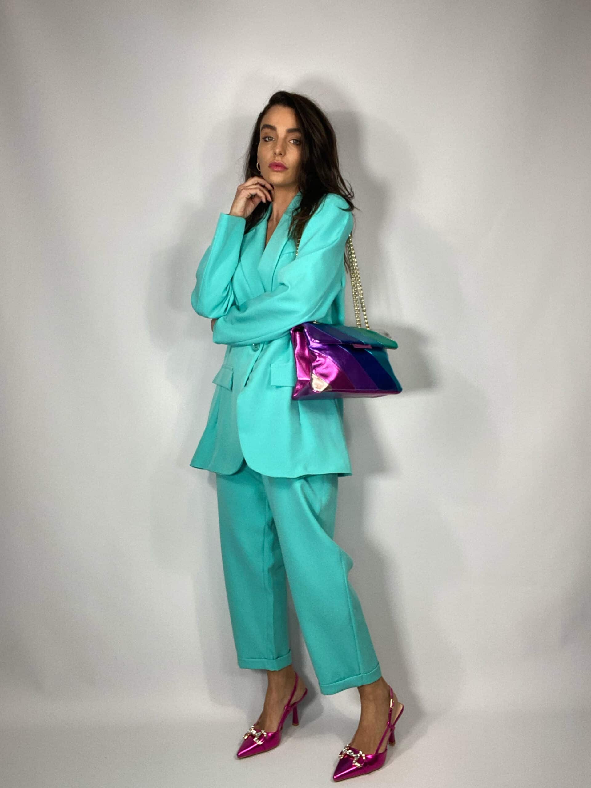 New Borsa Multicolor con Tracolla - Media