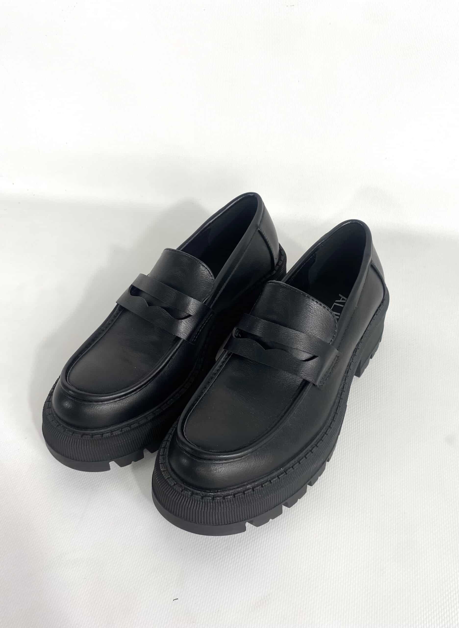 Mocassino Minimal Platform  - Nero