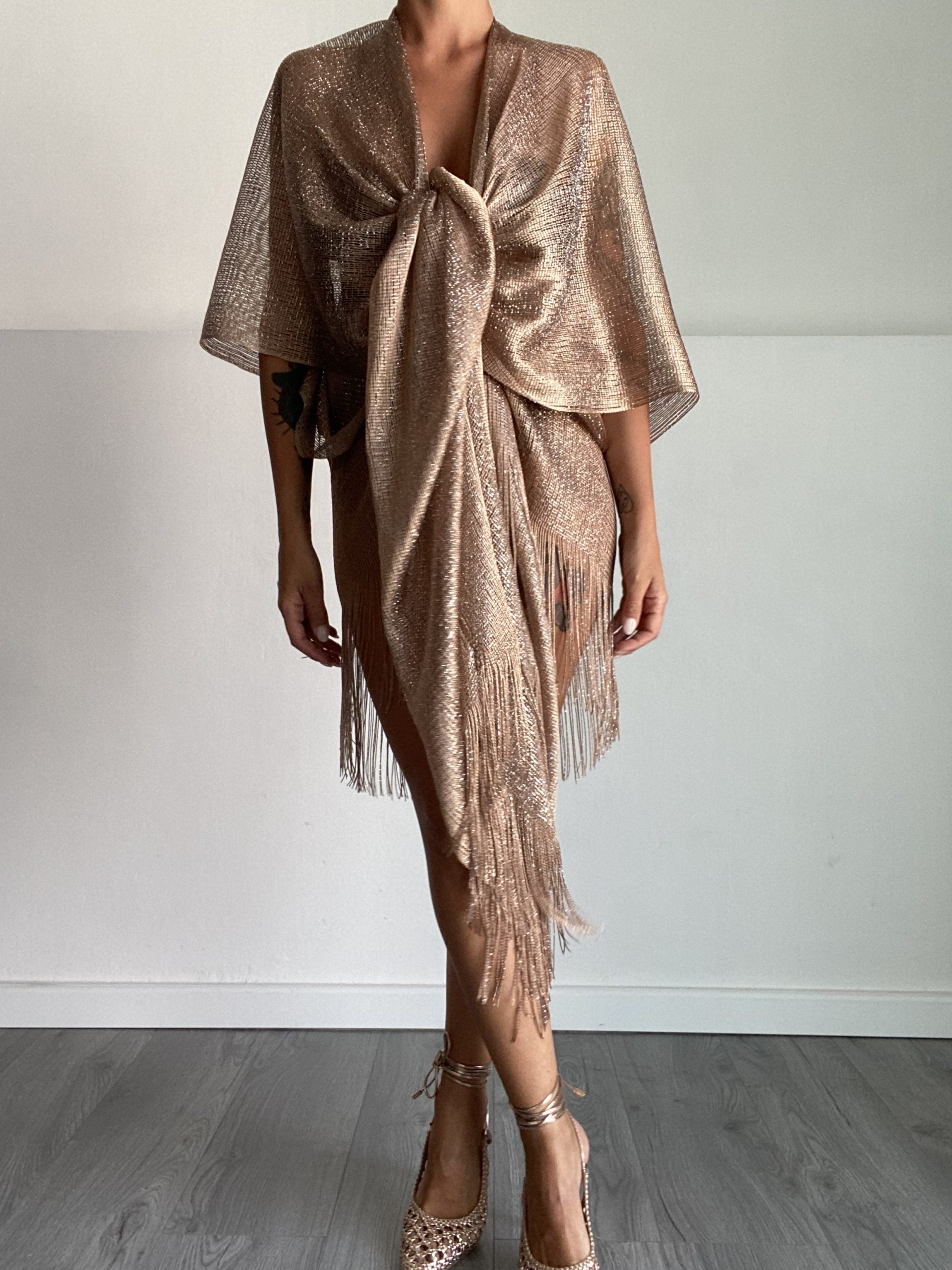 Copricostume Frange - Bronzo