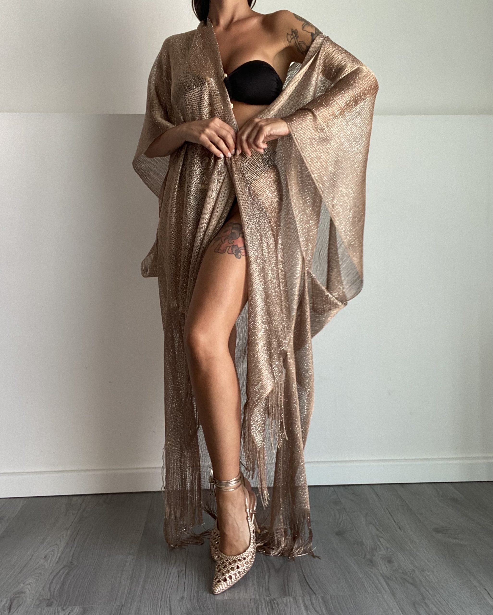 Copricostume Frange - Bronzo