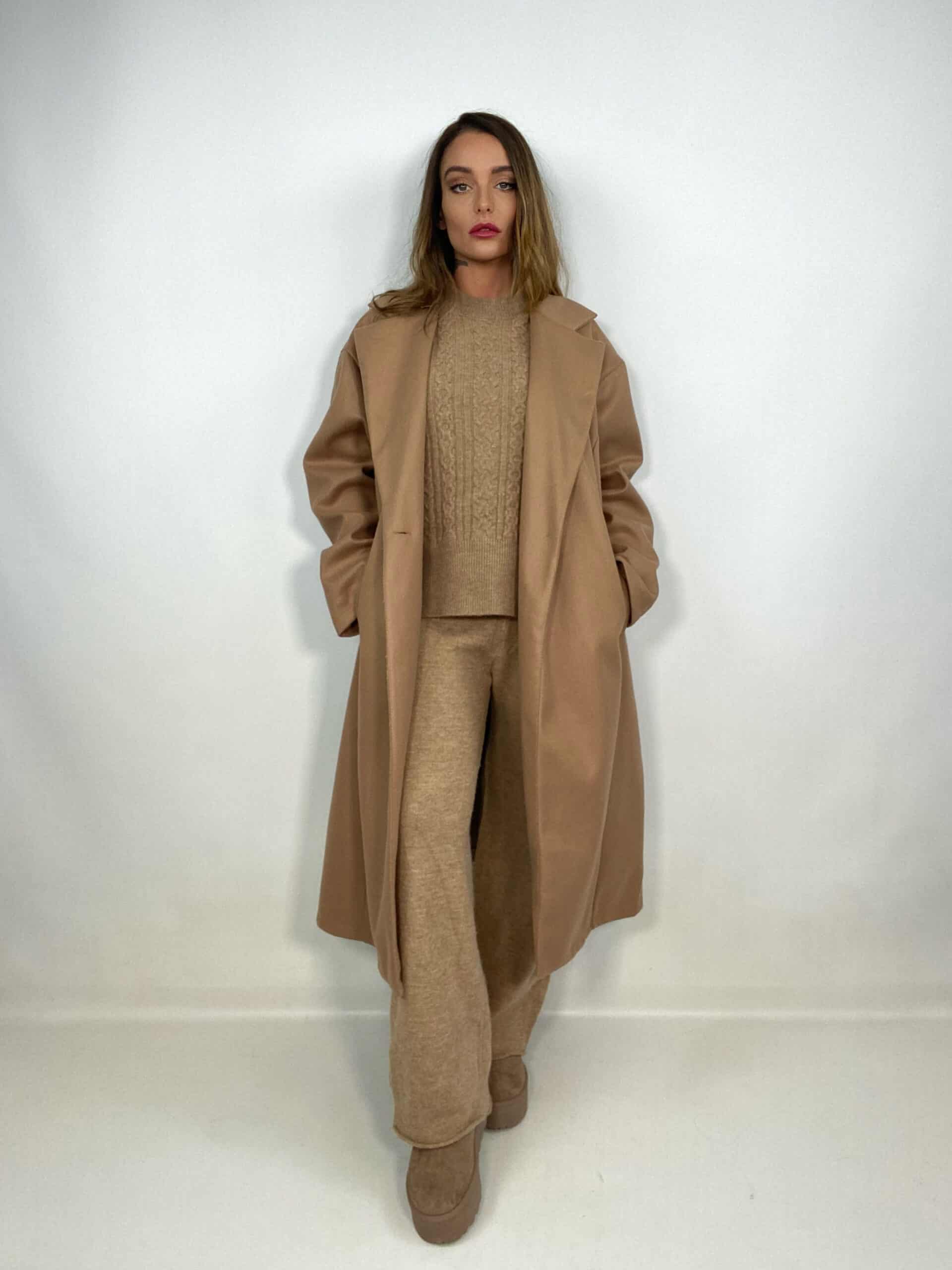 Cappotto Oversize -  Cammello