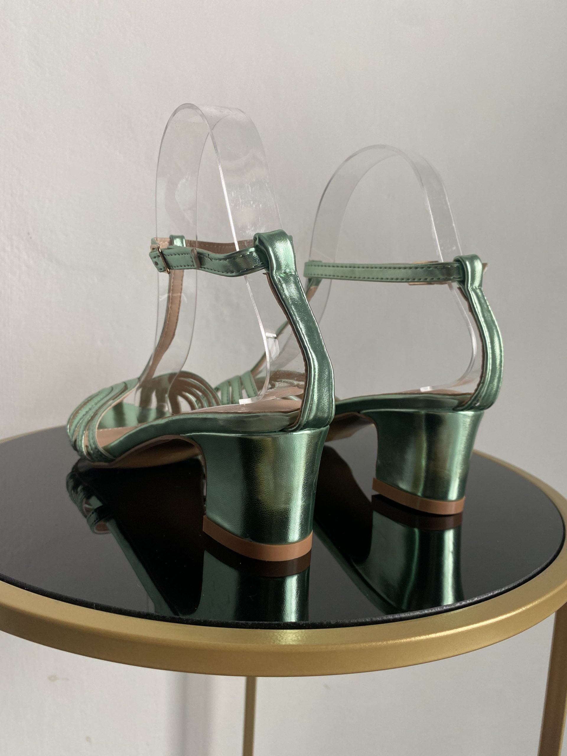 Sandali Tango Lover Low heels -  Verde