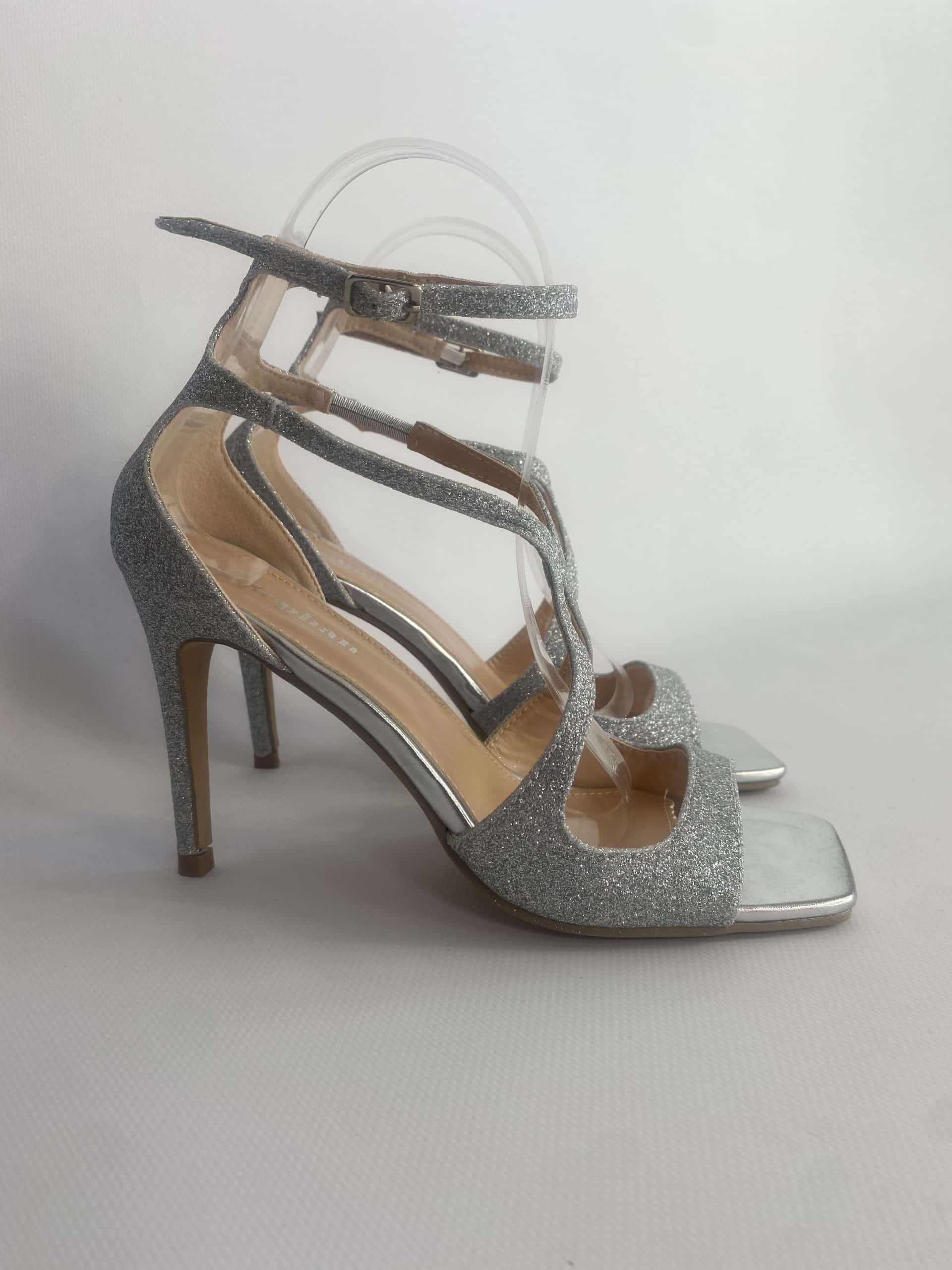 Sandali Sally Glitter  - Argento