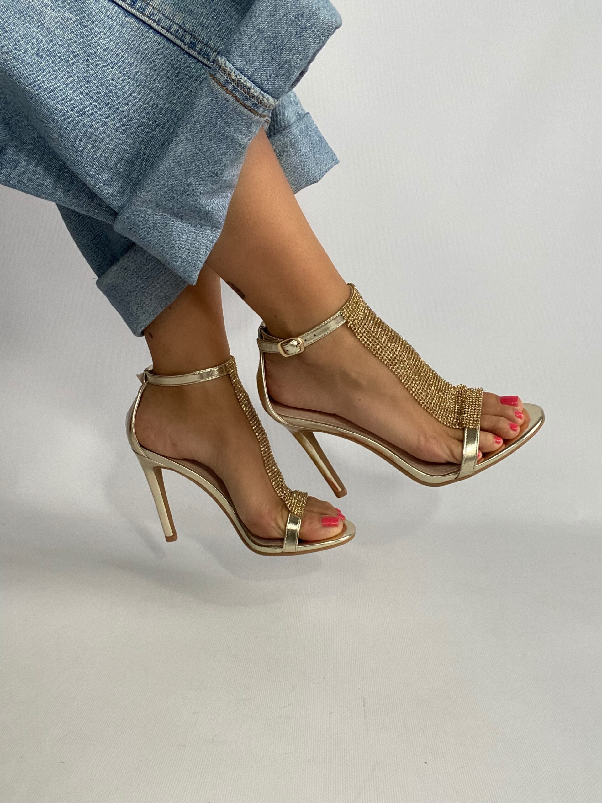 Sandali Shine - Oro.