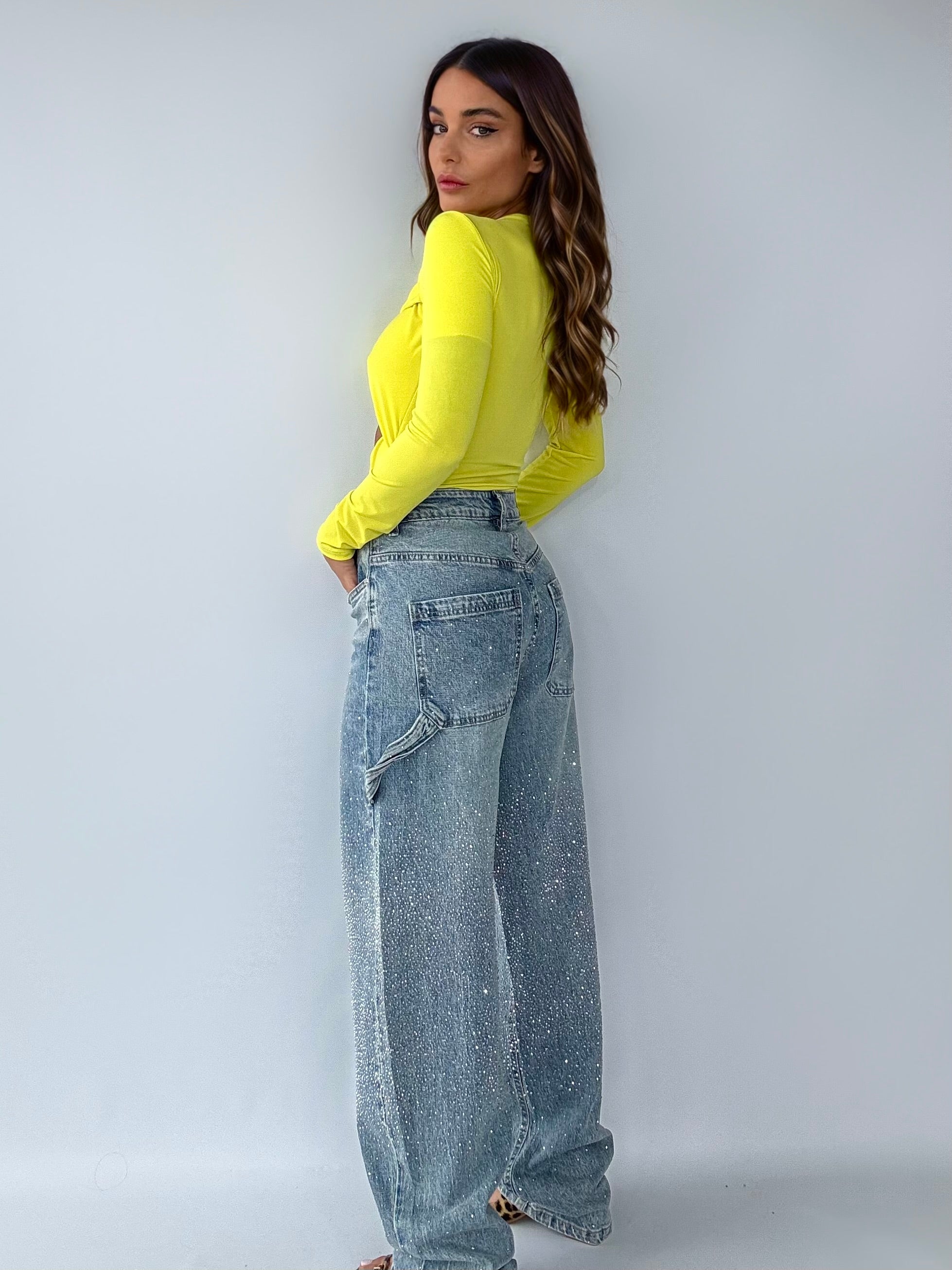 Body Underboob Cut Out - Giallo