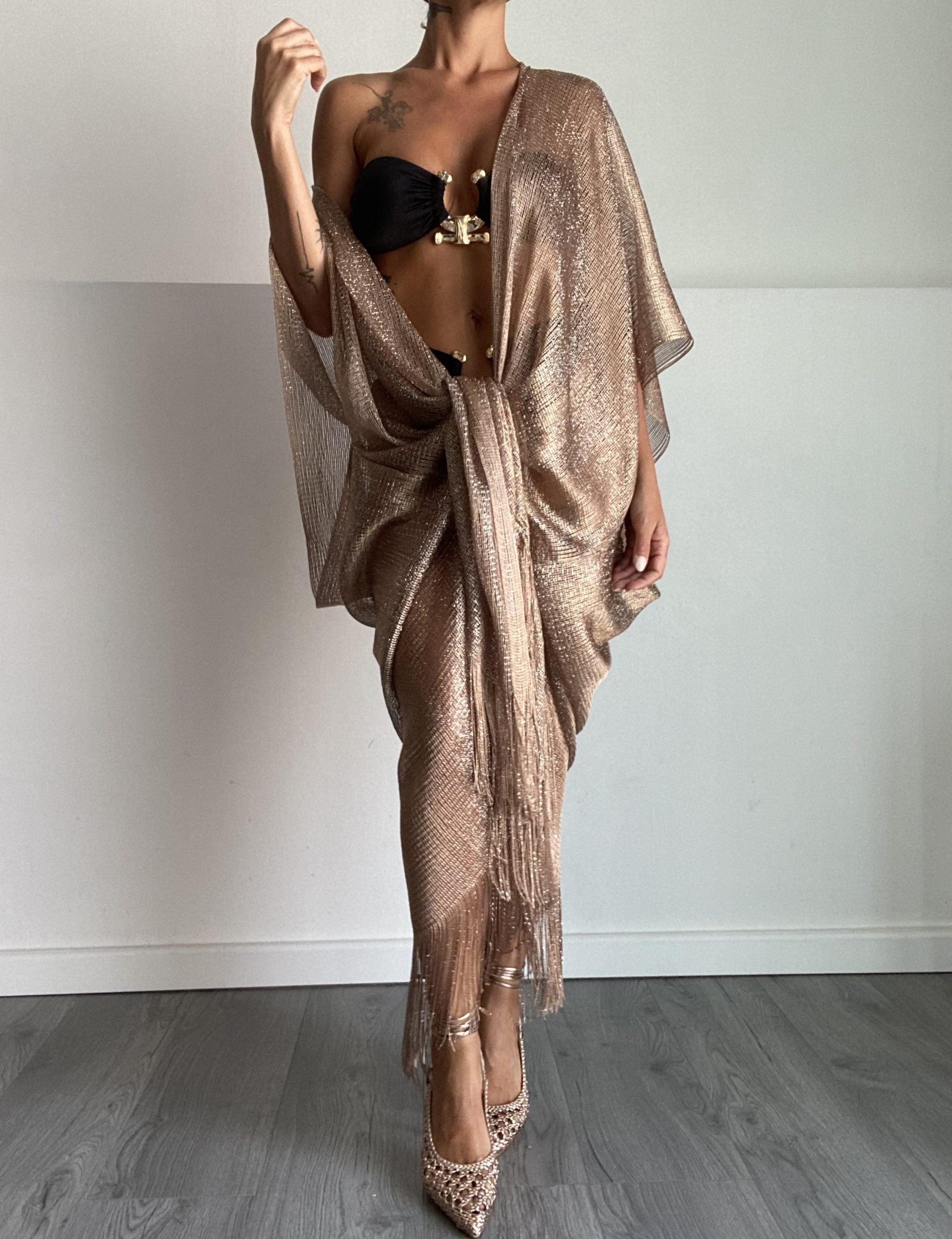 Copricostume Frange - Bronzo