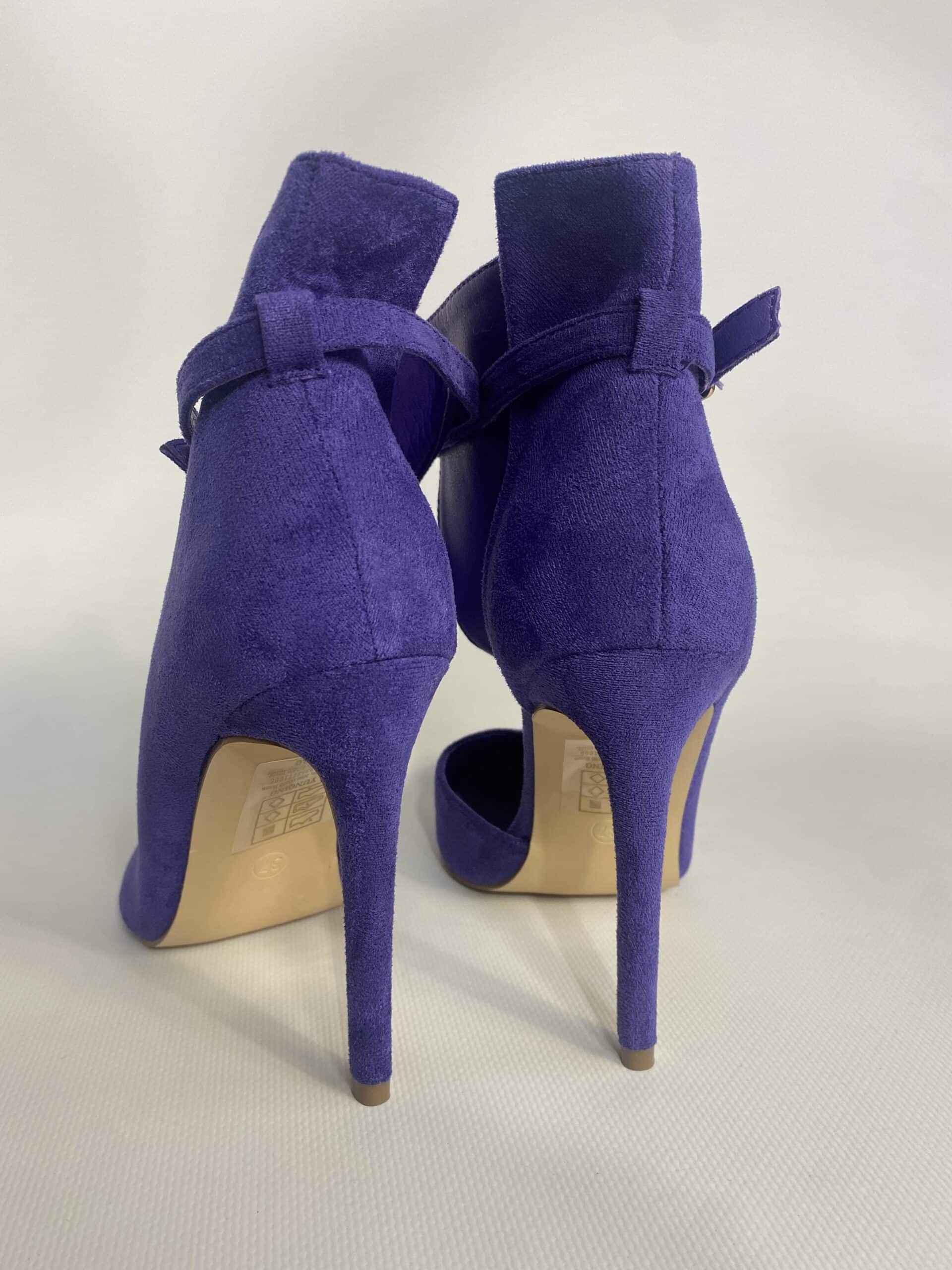 Tronchetto cut out - Camoscio Viola