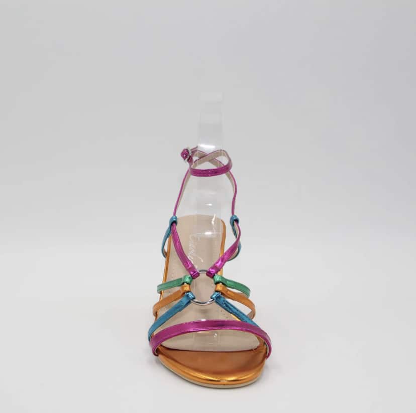 Sandali Ring - Multicolor / Arancio
