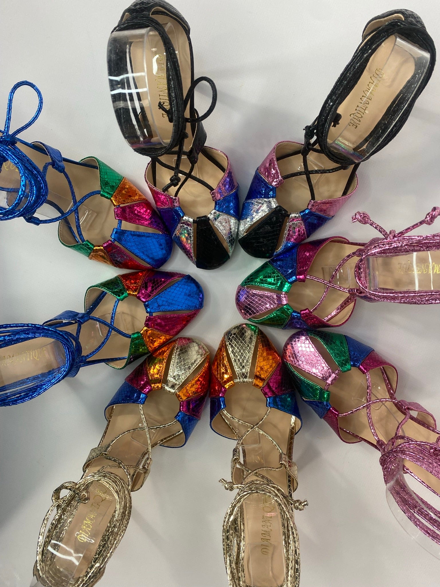 Sandali Miley Alla Schiava  - Multicolor / Nero
