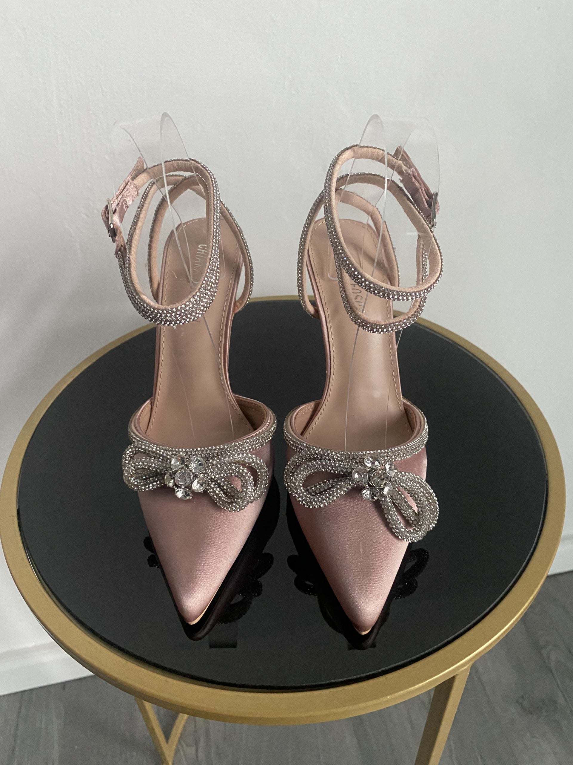 Decollete Diamond - Satin Nude