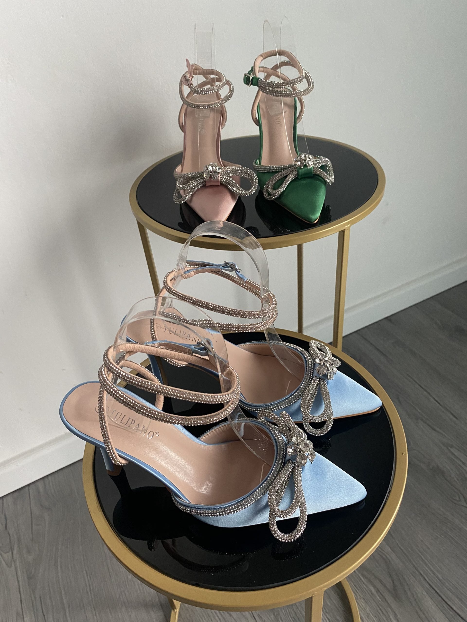 Decollete Diamond 8 - Satin Verde