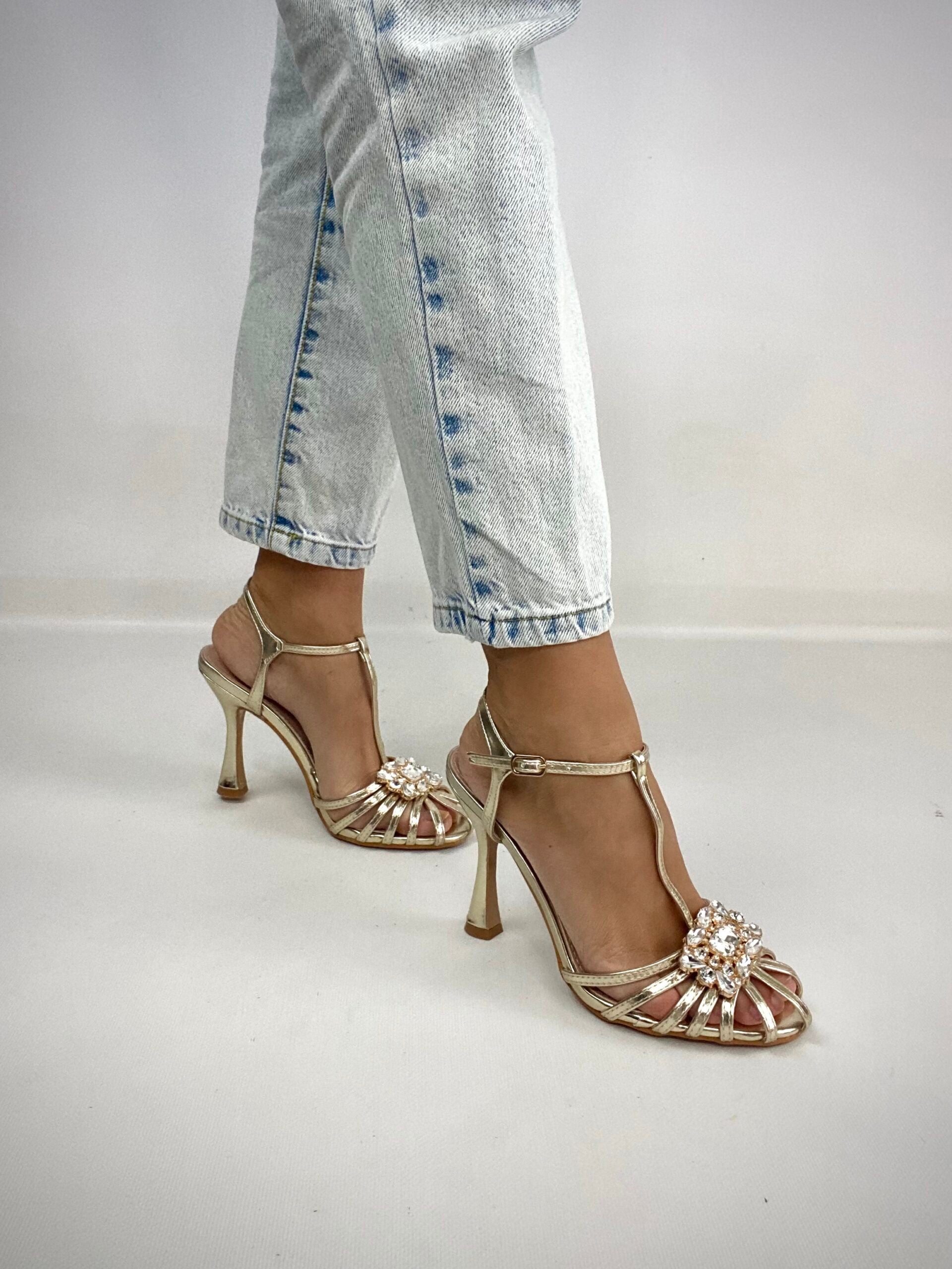 Sandali Tango Gioiello - Oro