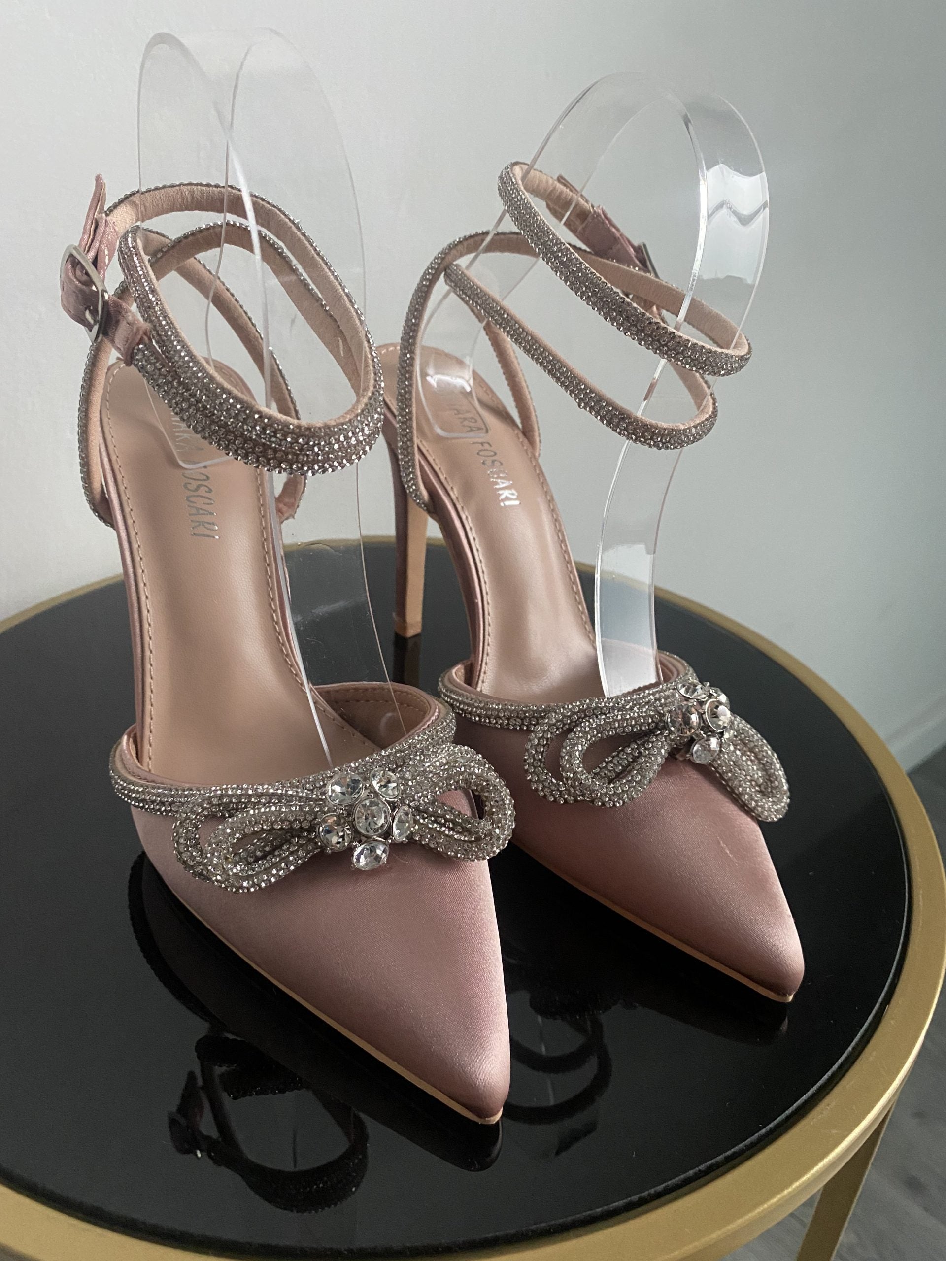 Decollete Diamond - Satin Nude