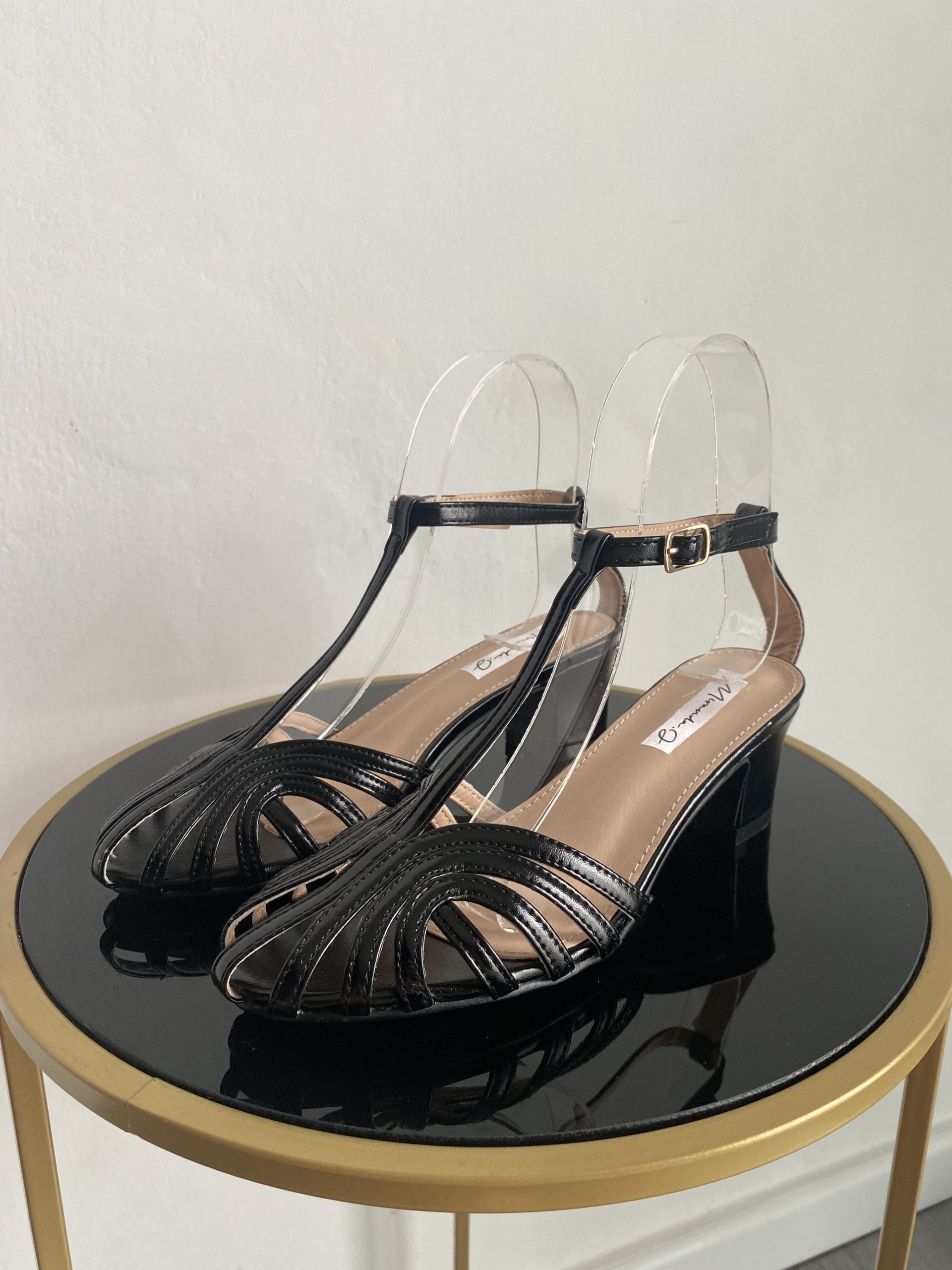Sandali Tango Lover Low heels - Nero