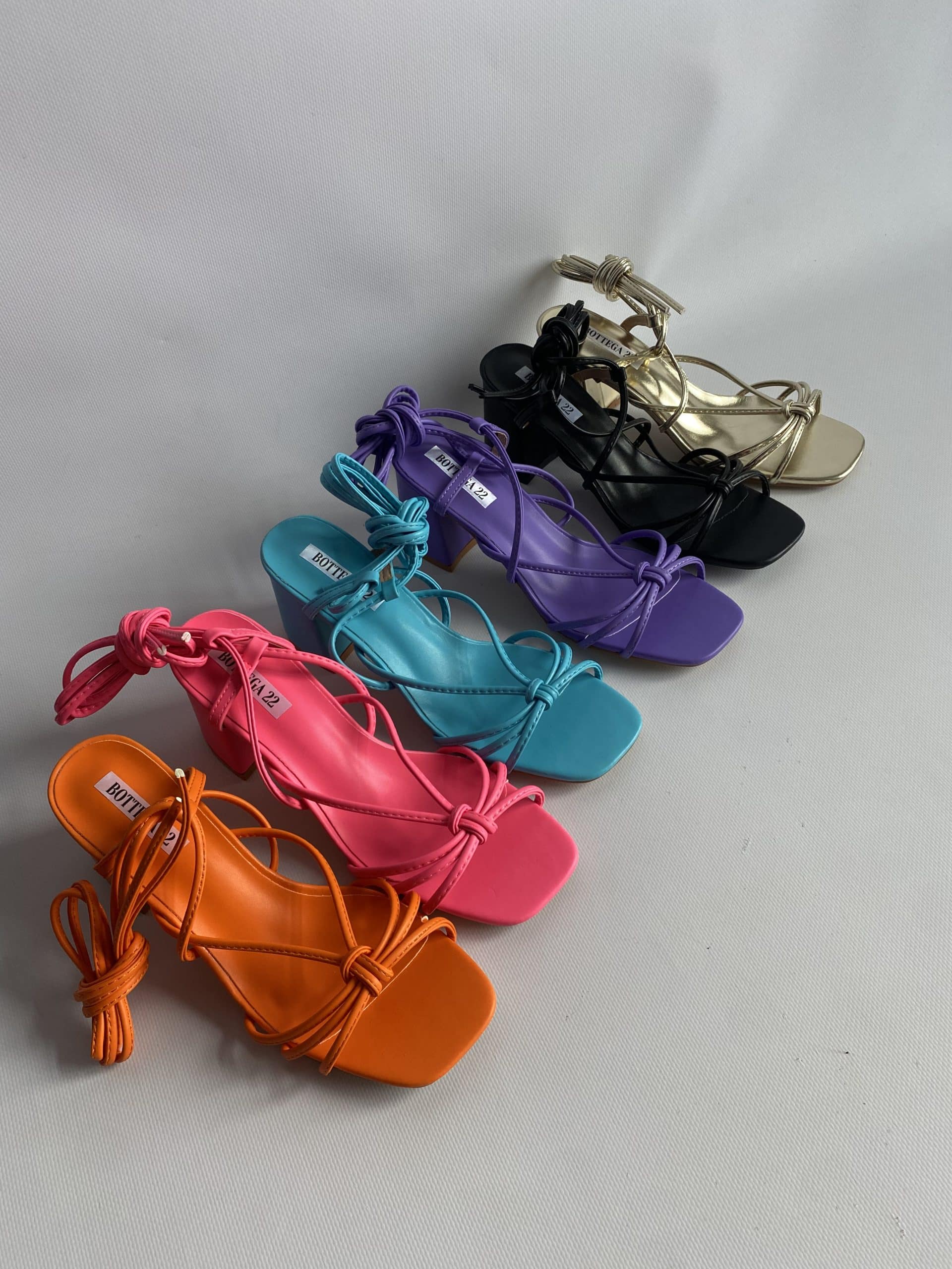 Sandali Margot Alla Schiava - Azzurro